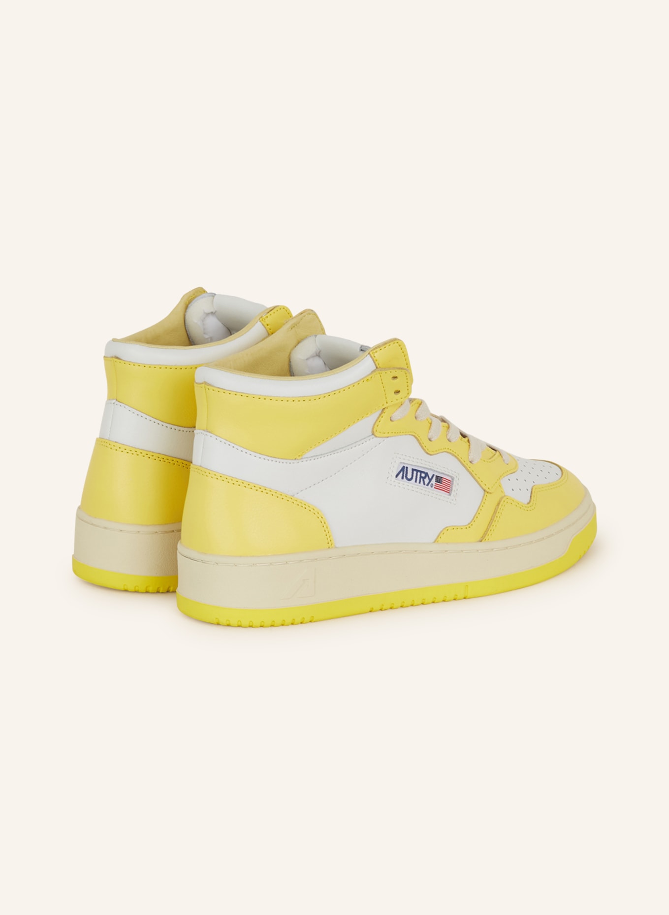 AUTRY Hightop-Sneaker MEDALIST, Farbe: GELB/ WEISS (Bild 2)