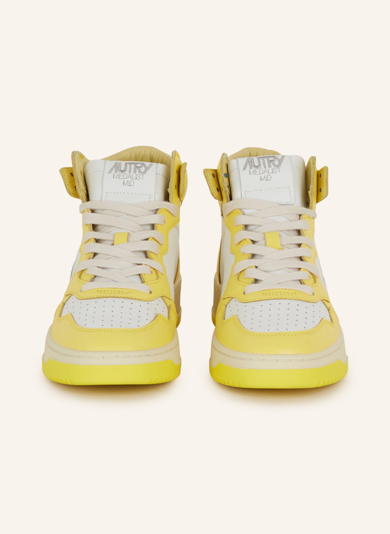 AUTRY Hightop-Sneaker MEDALIST, Farbe: GELB/ WEISS (Bild 3)