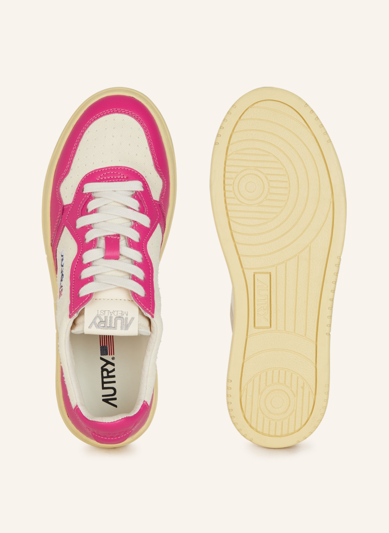 AUTRY Sneaker MEDALIST, Farbe: PINK/ CREME (Bild 5)
