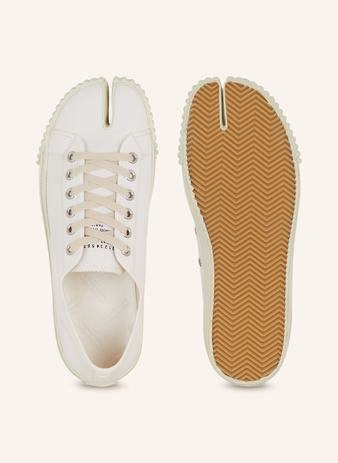 Maison Margiela Sneakers TABI, Color: WHITE/ MINT (Image 5)
