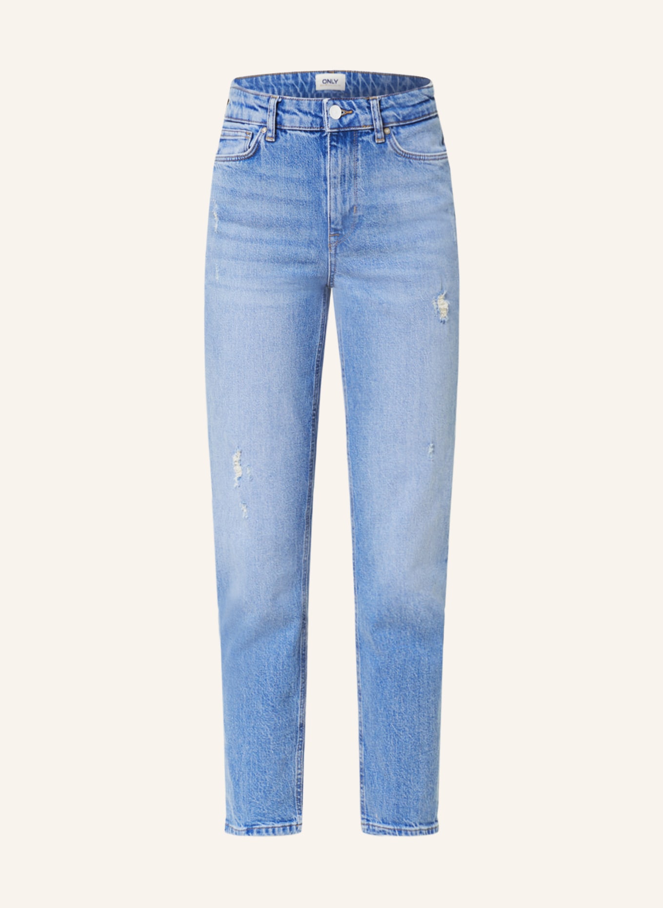 ONLY Straight Jeans, Farbe: LIGHT BLUE DENIM (Bild 1)