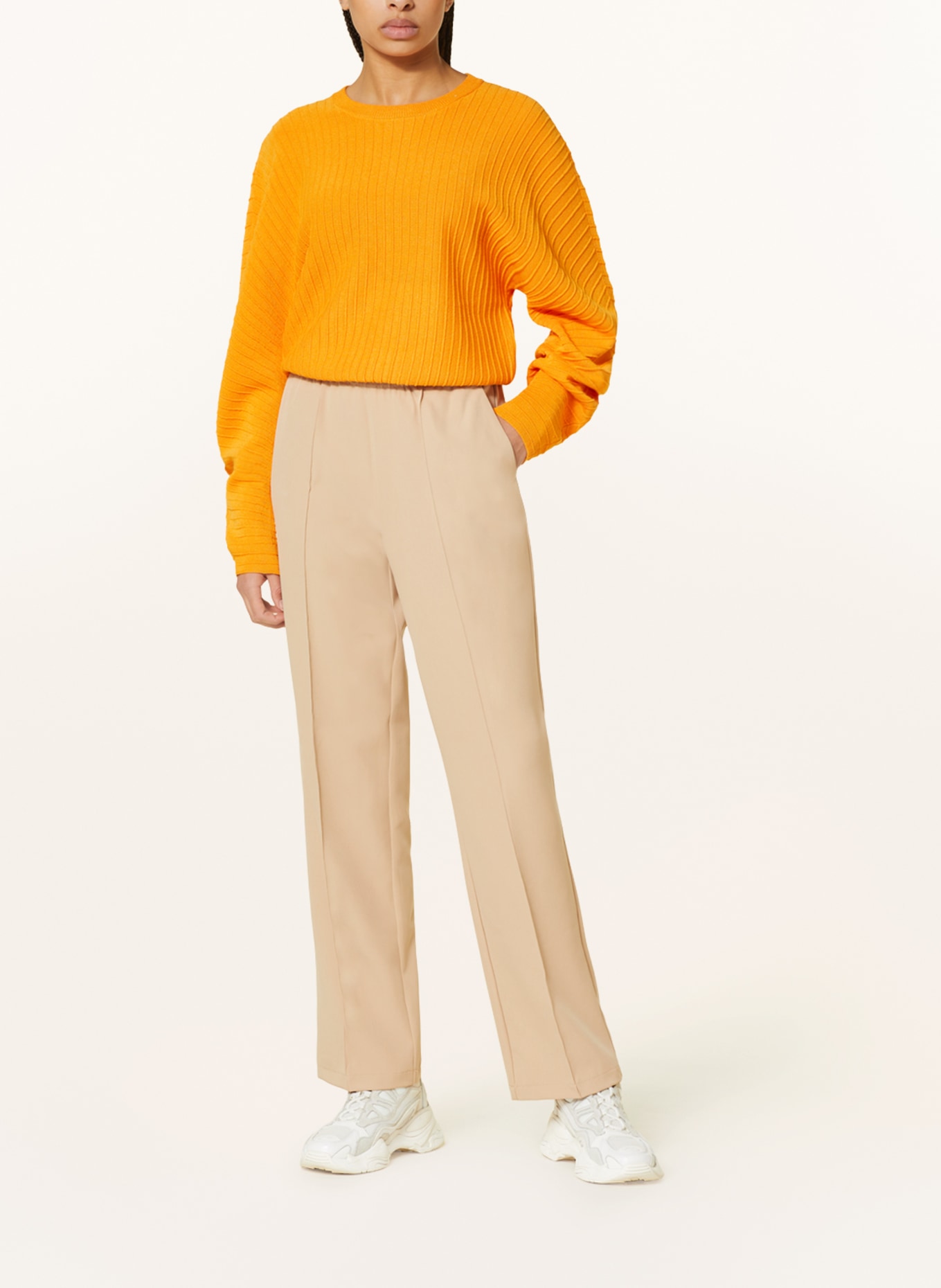 ONLY Trousers, Color: BEIGE (Image 2)