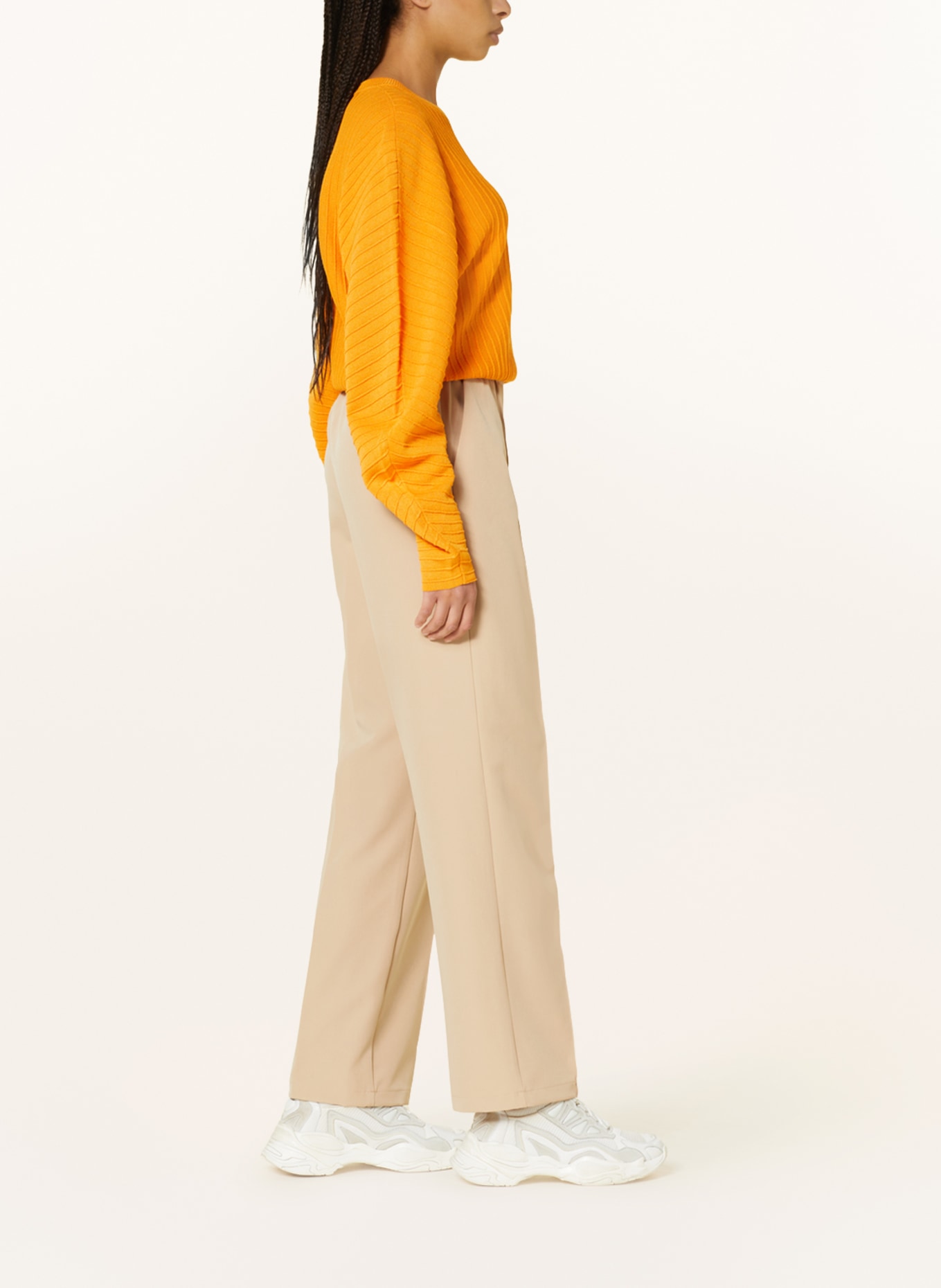 ONLY Trousers, Color: BEIGE (Image 4)