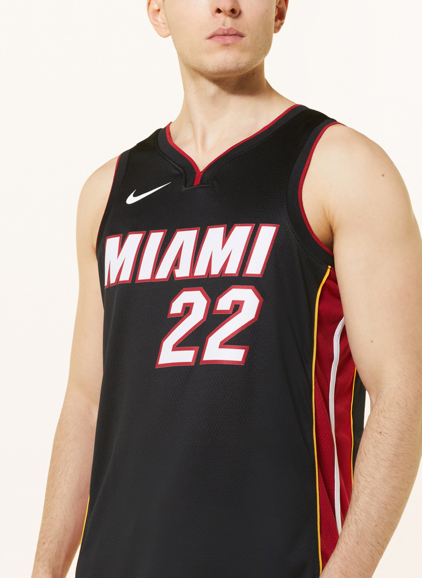 Nike Basketball jersey DRI-FIT SWINGMAN, Color: BLACK/ RED (Image 4)