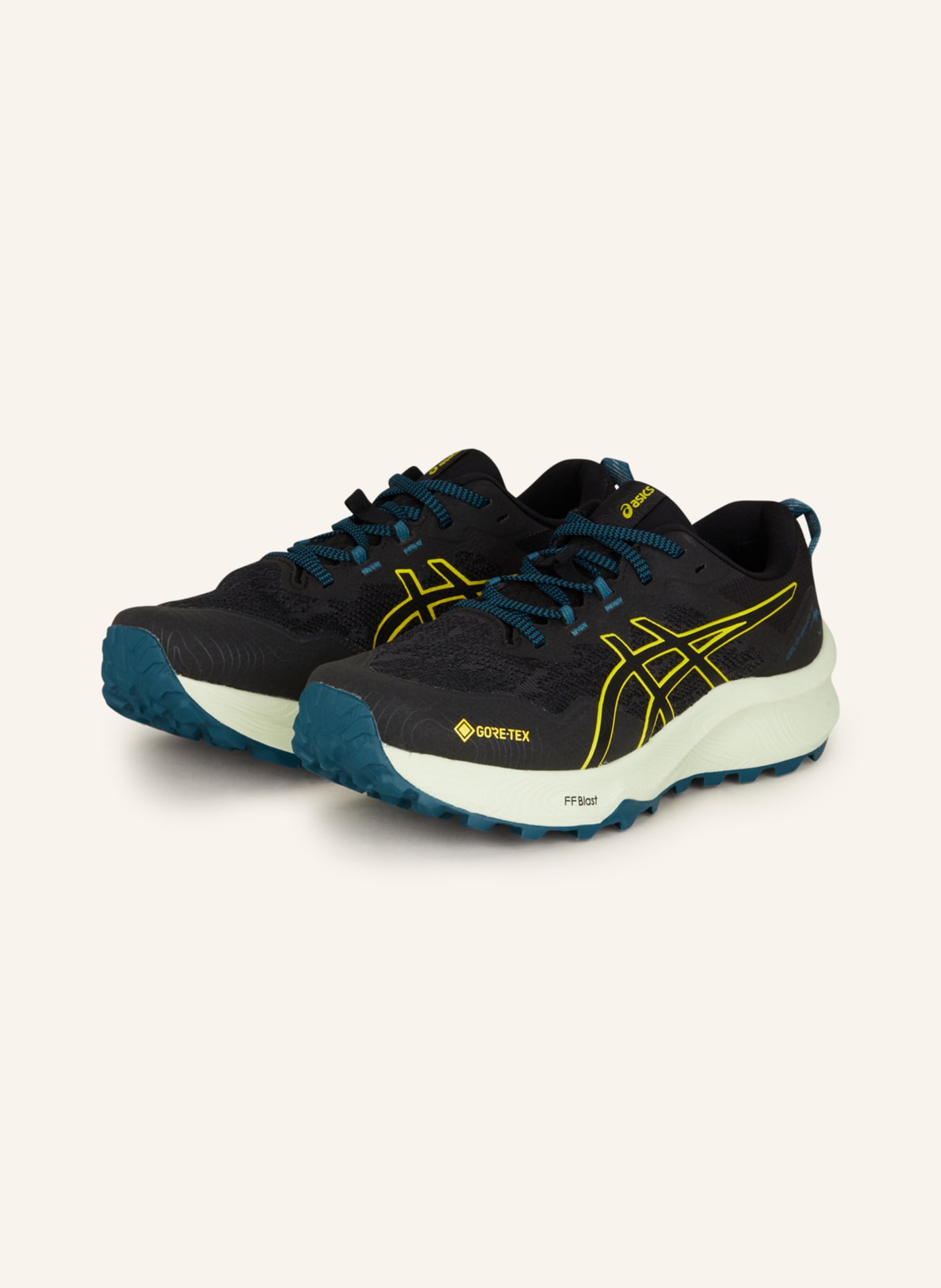 ASICS Trail running shoes GEL-TRABUCO™ 11 GTX, Color: BLACK/ YELLOW (Image 1)