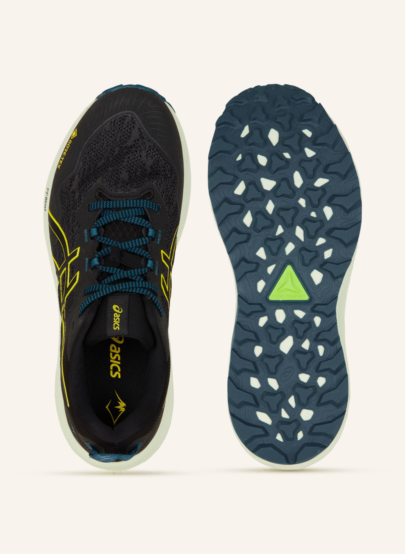 ASICS Trail running shoes GEL-TRABUCO™ 11 GTX, Color: BLACK/ YELLOW (Image 5)