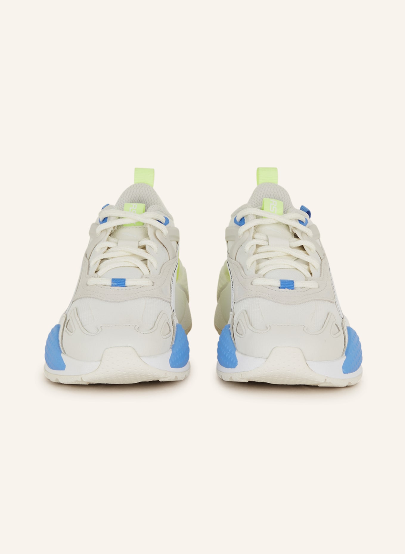 PUMA Sneaker RS-X EFEKT TURBO, Farbe: CREME/ NEONGELB (Bild 3)