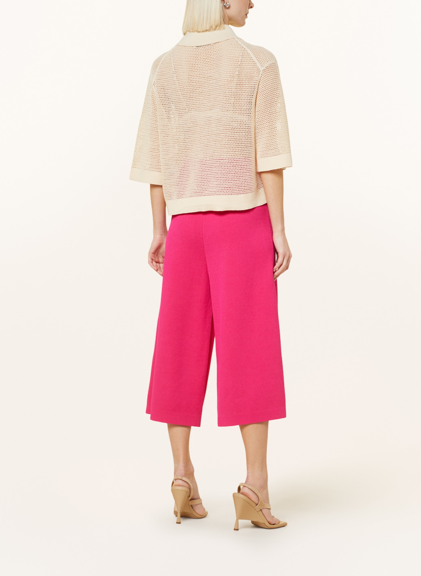CLOSED Knit culottes, Color: PINK (Image 3)