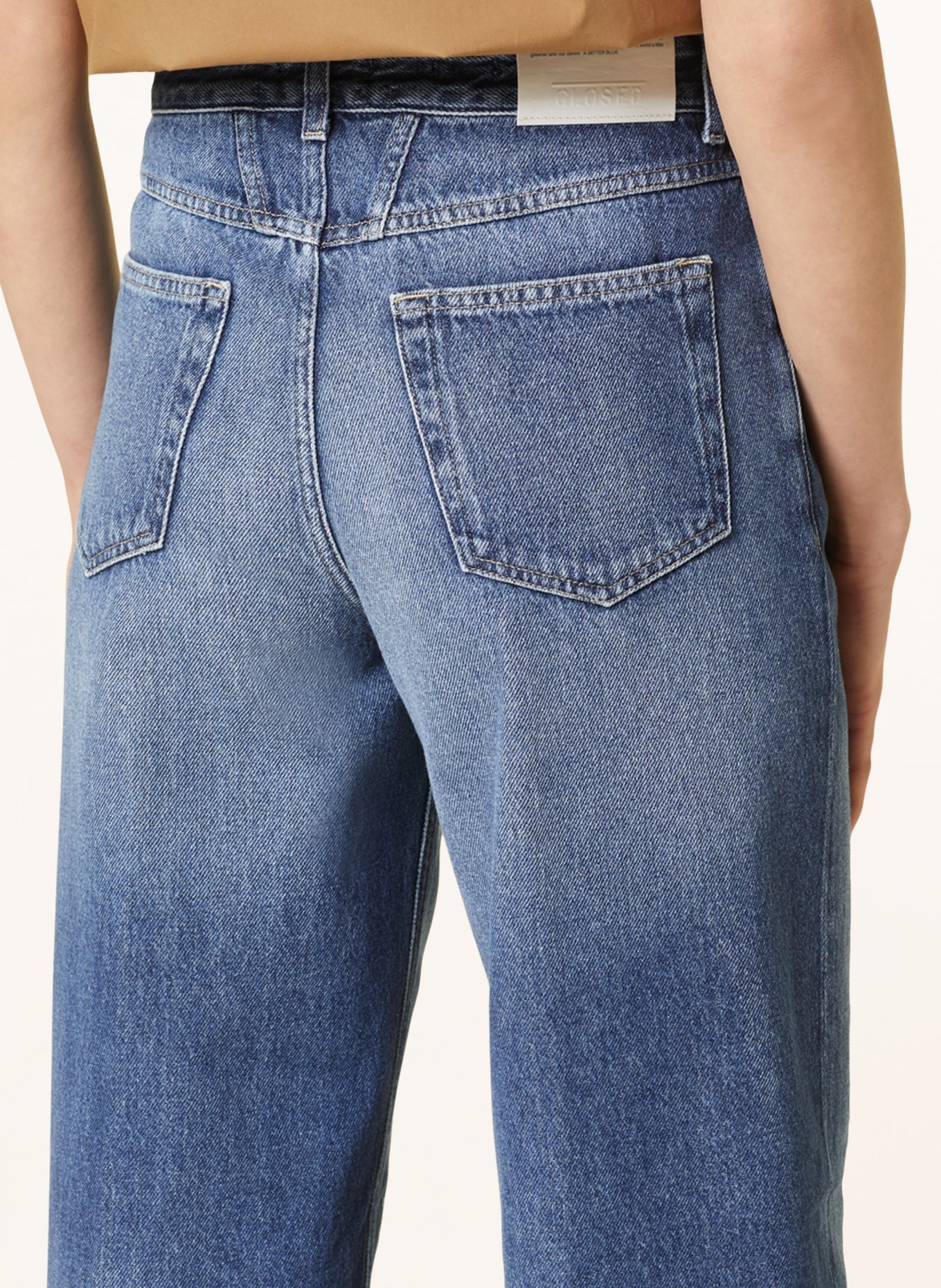 CLOSED Straight Jeans NIKKA, Farbe: DBL DARK BLUE (Bild 5)