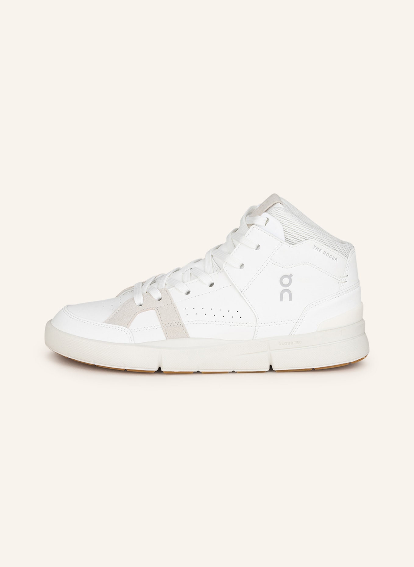 On Hightop-Sneaker THE ROGER CLUBHOUSE MID, Farbe: WEISS (Bild 4)