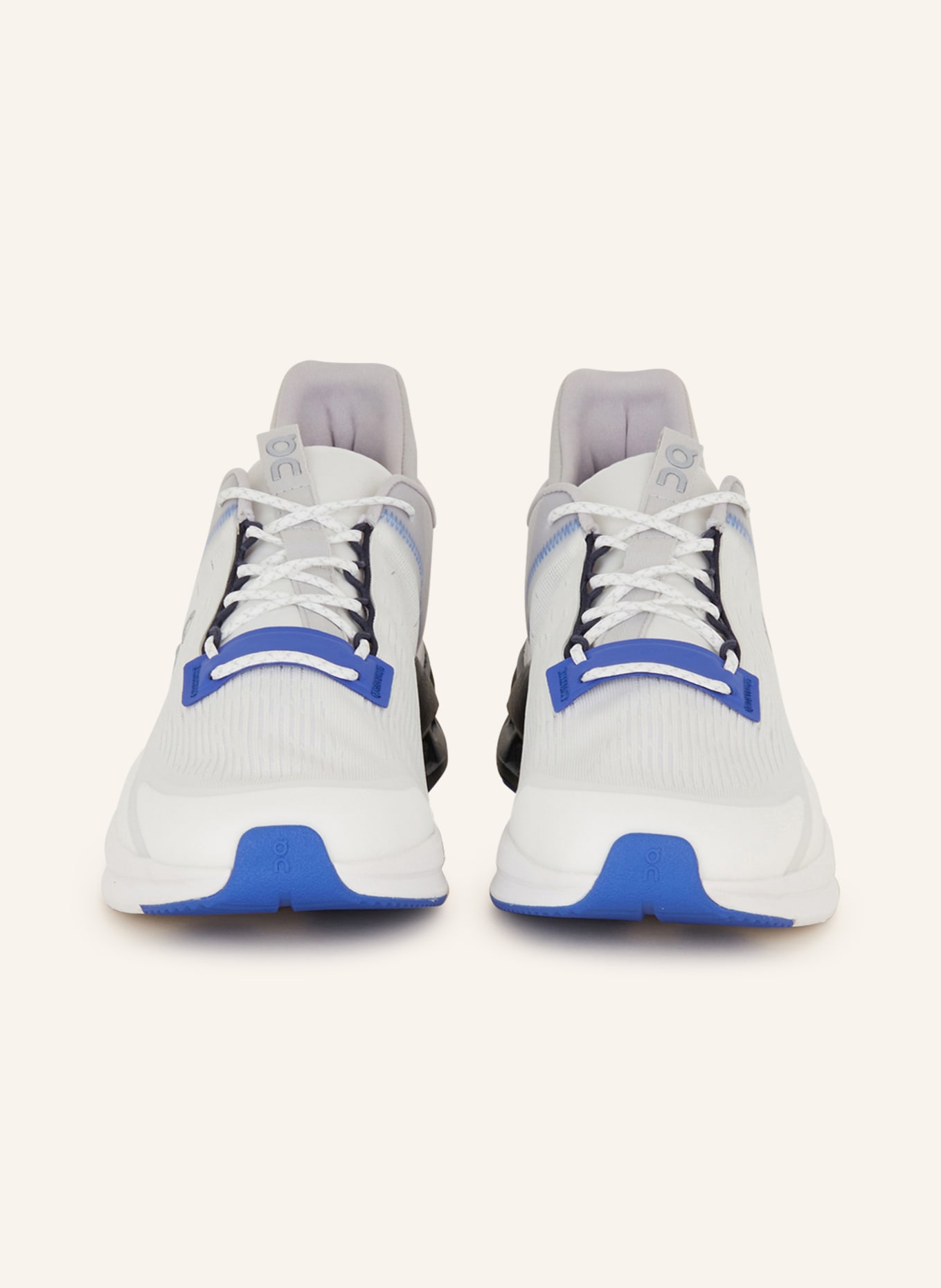 On Sneakers CLOUDNOVA UNDYED, Color: WHITE/ LIGHT GRAY/ BLUE (Image 3)