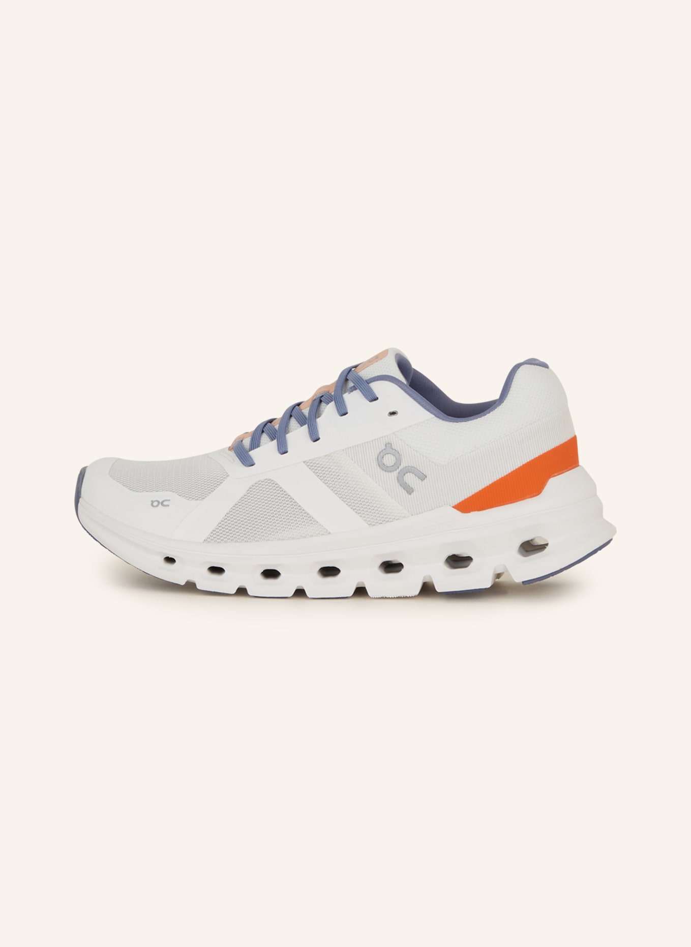 On Running shoes CLOUDRUNNER, Color: WHITE/ ORANGE (Image 4)