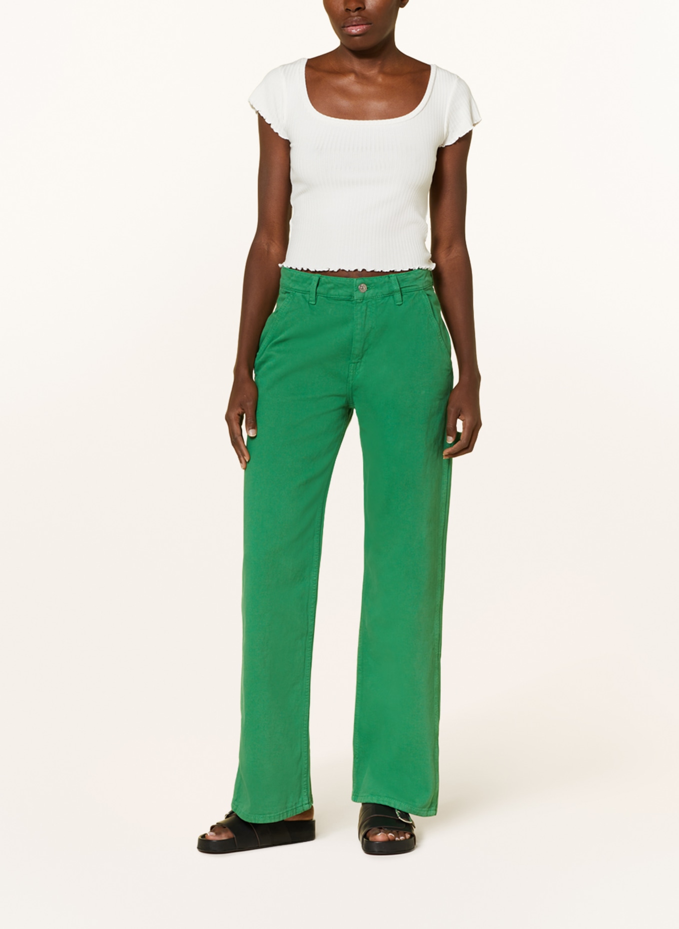 gina tricot Jeans CARPENTER, Color: GREEN (Image 2)