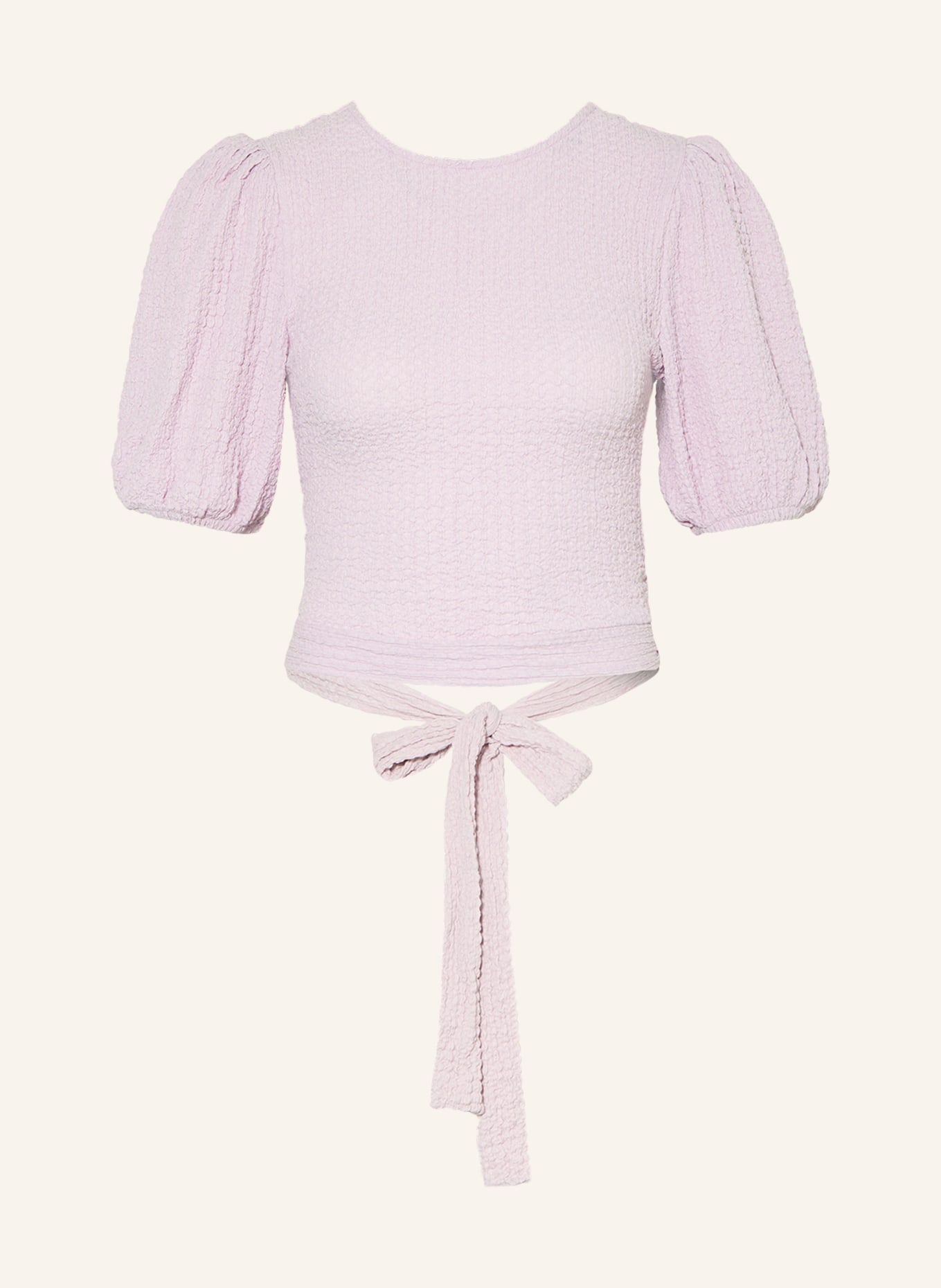 gina tricot Cropped shirt SAGE, Color: LIGHT PURPLE (Image 1)