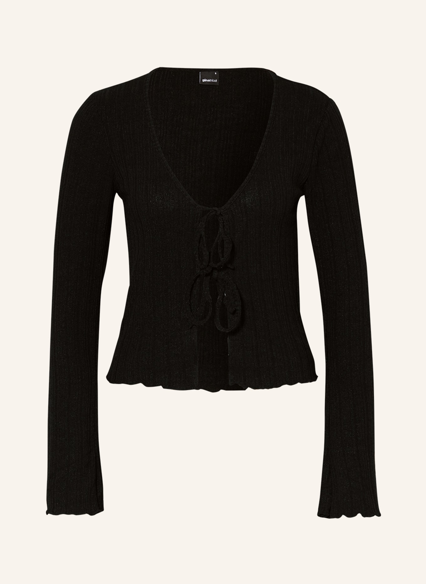 gina tricot Cardigan MINA, Color: BLACK (Image 1)