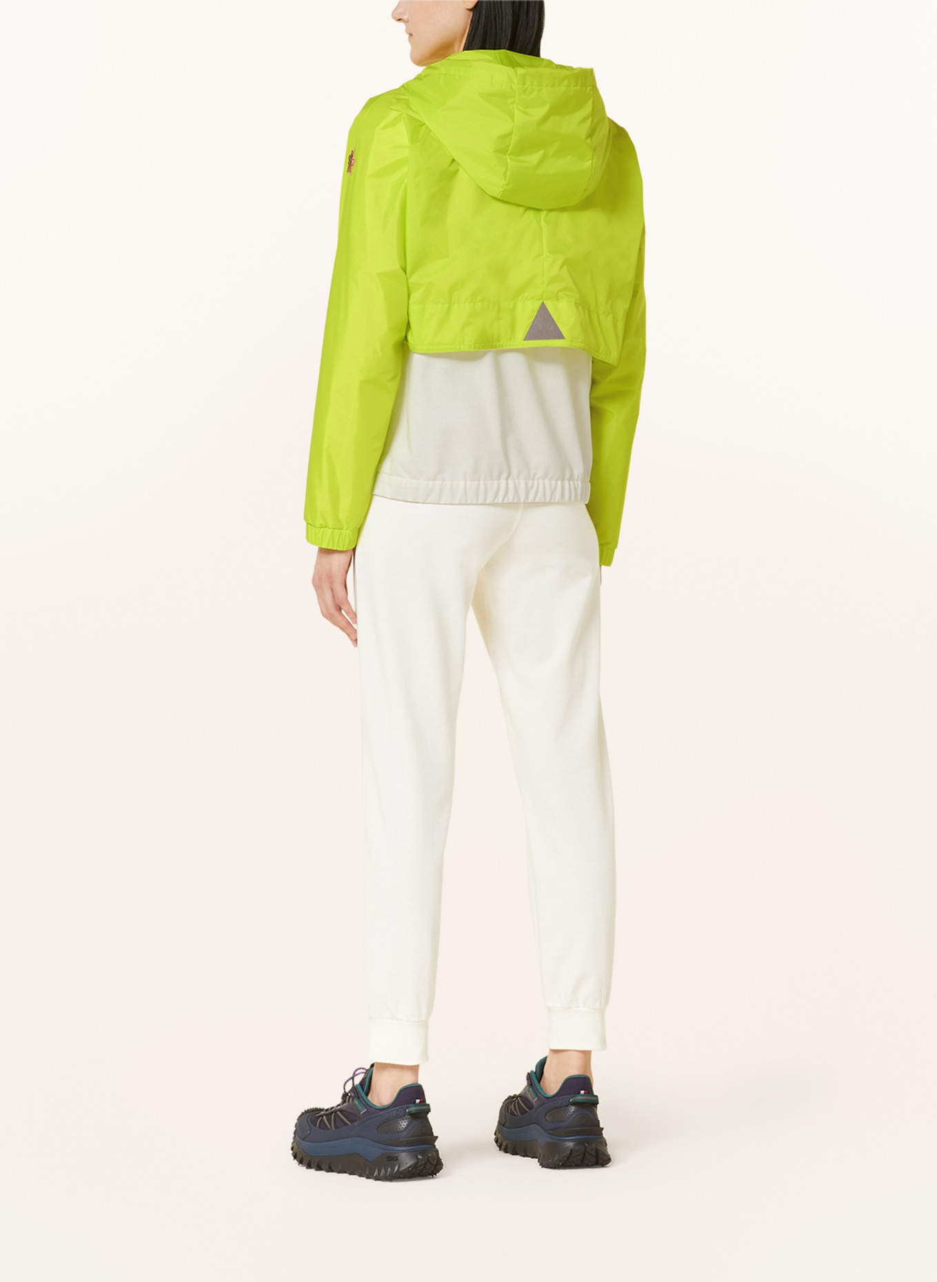 MONCLER GRENOBLE Outdoor jacket, Color: NEON GREEN/ CREAM (Image 3)
