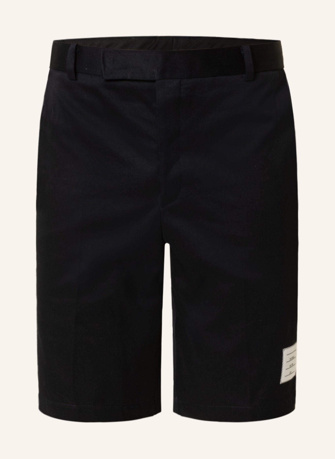THOM BROWNE. Chino shorts, Color: DARK BLUE (Image 1)