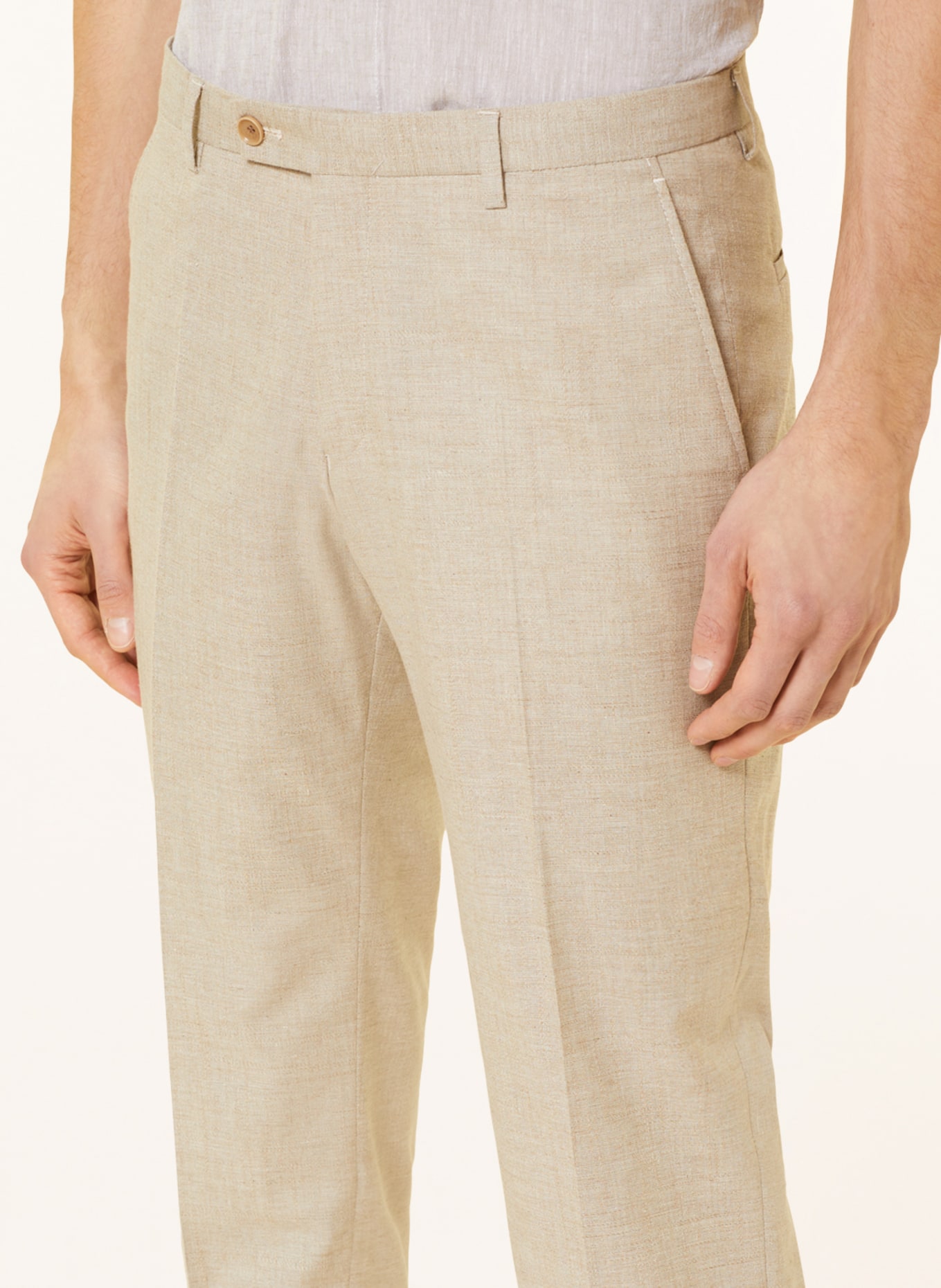 CG - CLUB of GENTS Suit trousers CG PACO slim fit, Color: BEIGE (Image 6)
