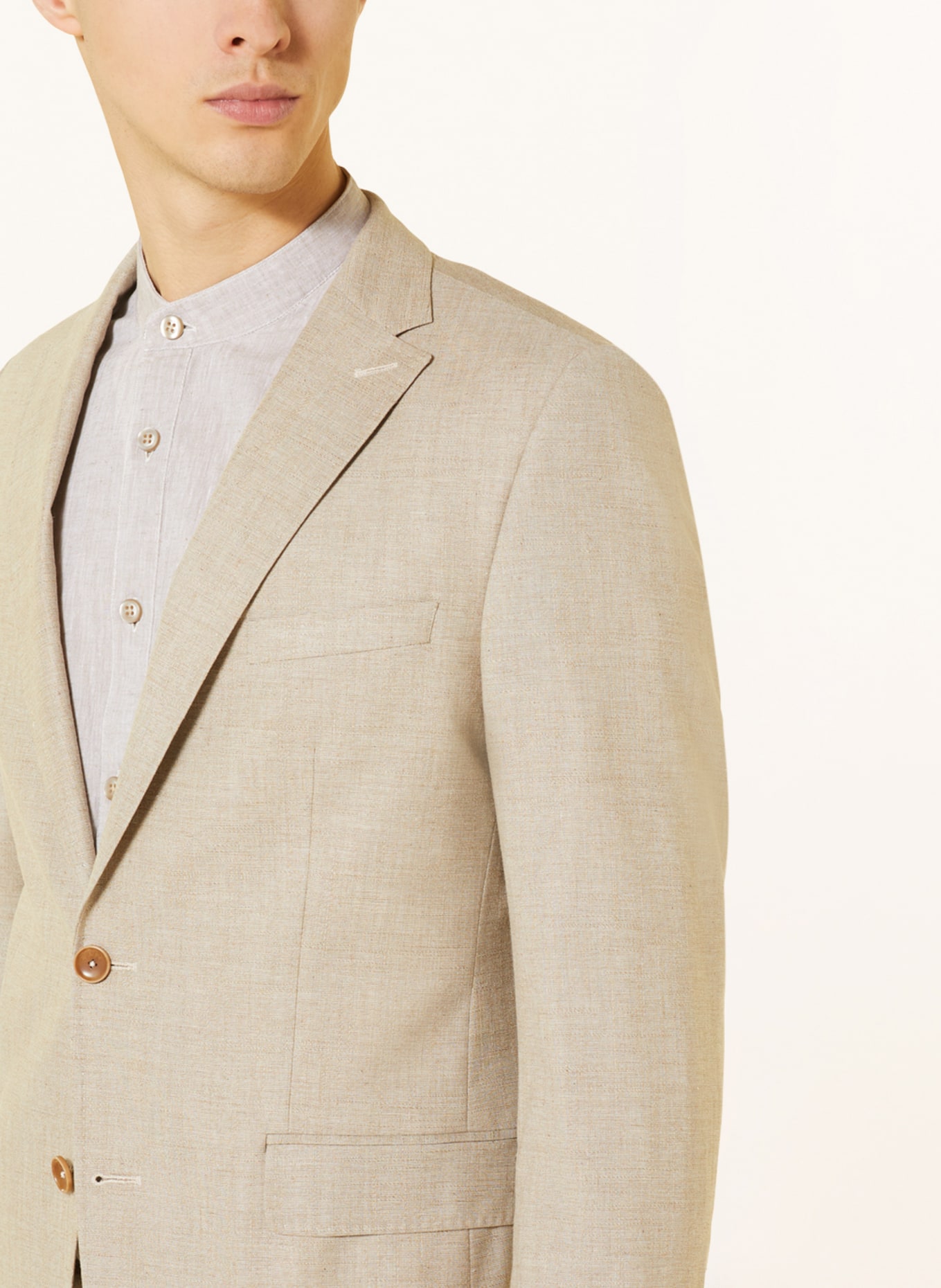 CG - CLUB of GENTS Suit jacket CG PAUL extra slim fit, Color: BEIGE (Image 5)