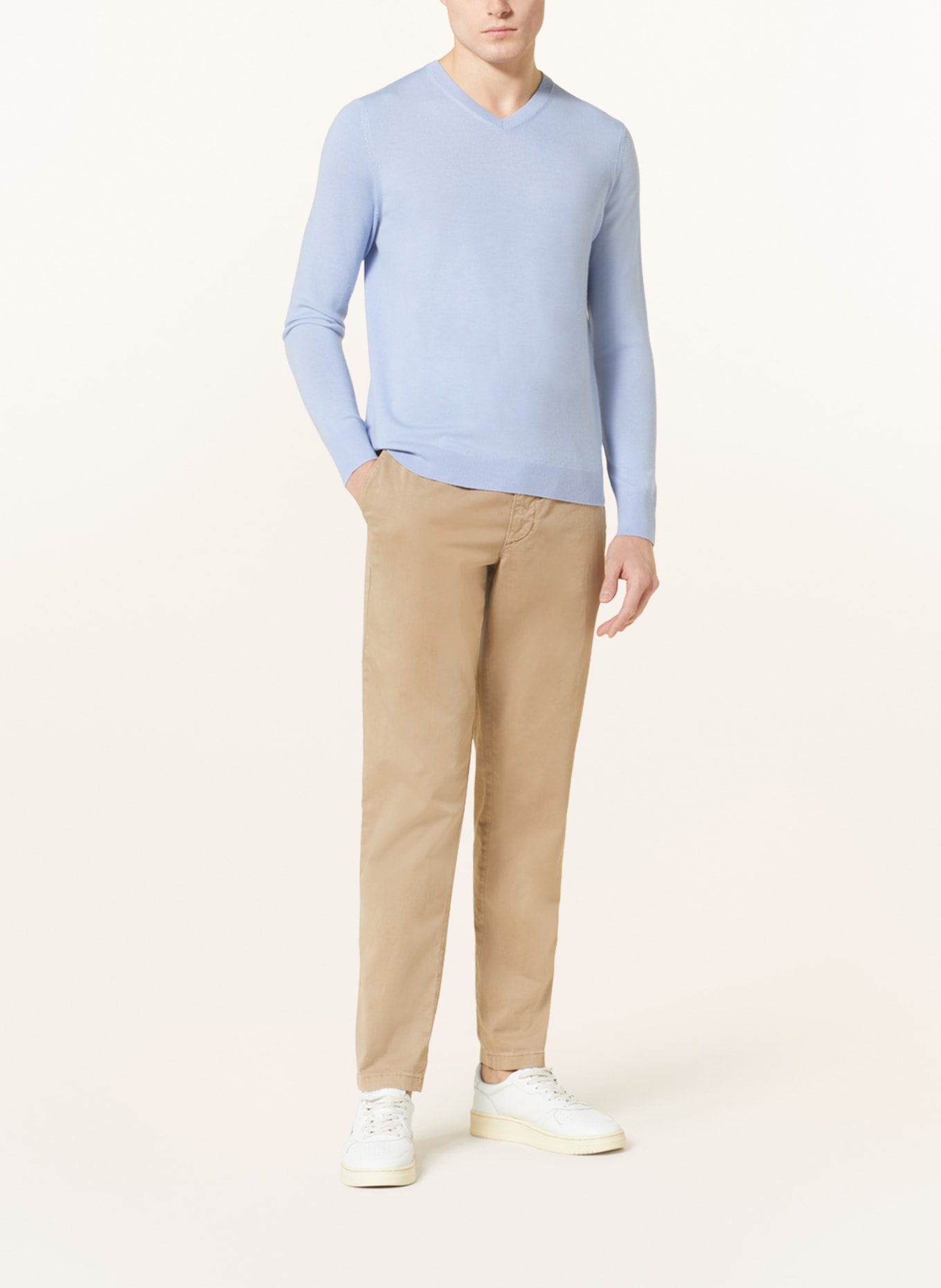 STROKESMAN'S Sweter, Kolor: JASNONIEBIESKI (Obrazek 2)