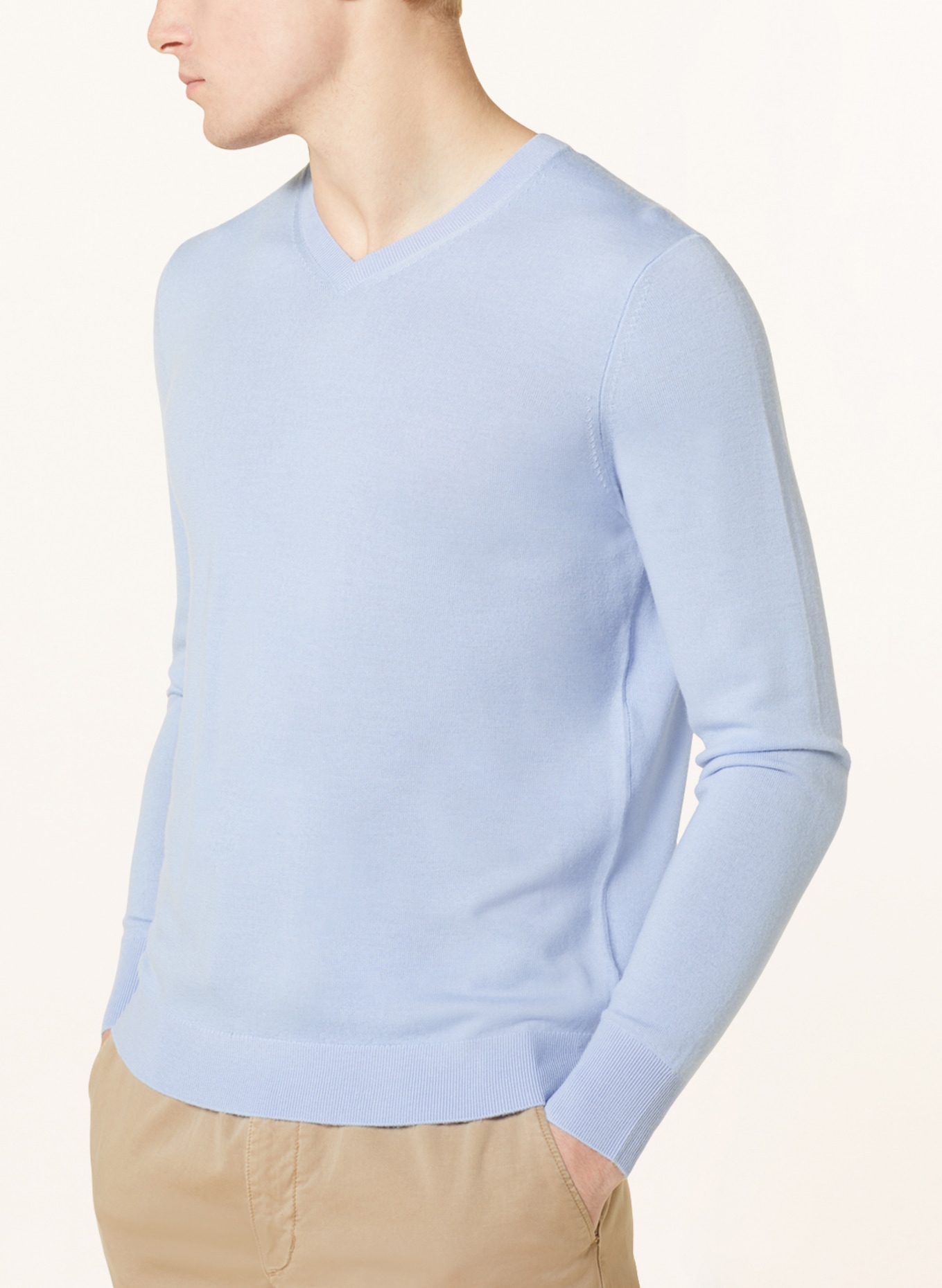 STROKESMAN'S Pullover, Farbe: HELLBLAU (Bild 4)