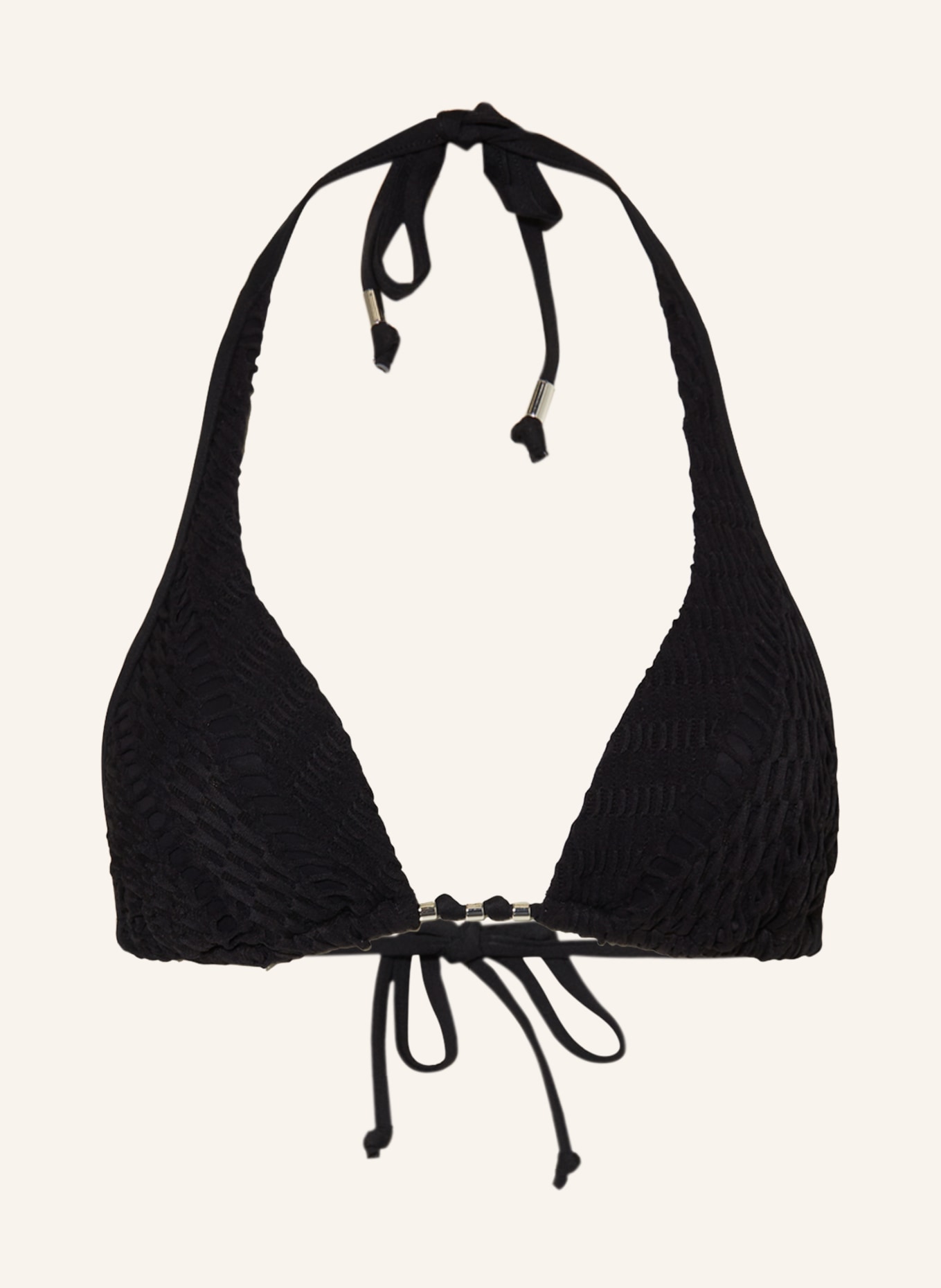 SEAFOLLY Triangle bikini top MARRAKESH, Color: BLACK (Image 1)