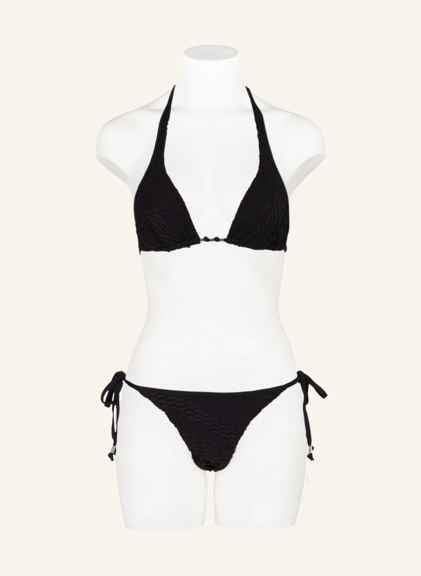 SEAFOLLY Triangel-Bikini-Top MARRAKESH, Farbe: SCHWARZ (Bild 2)