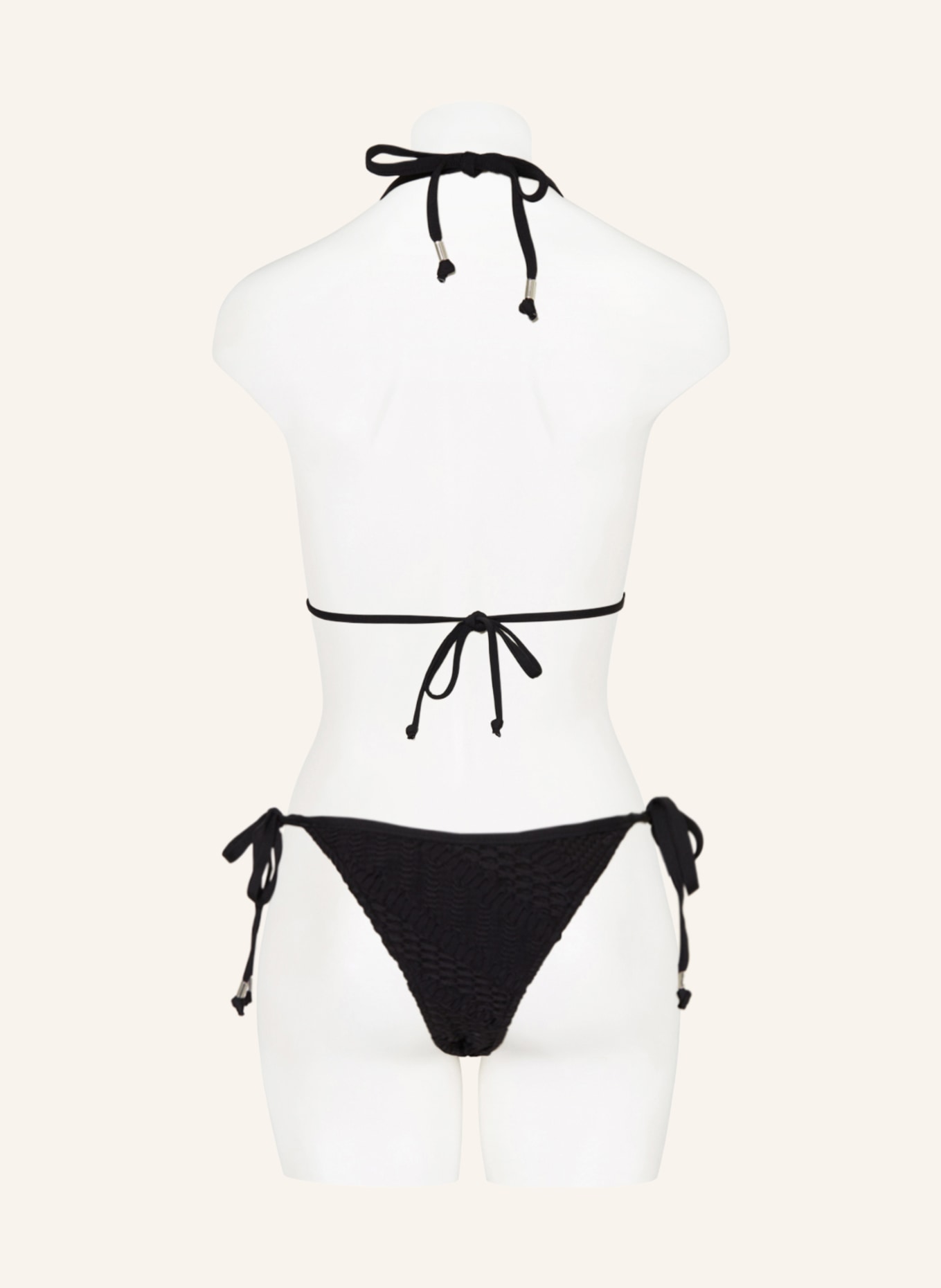 SEAFOLLY Triangle bikini top MARRAKESH, Color: BLACK (Image 3)