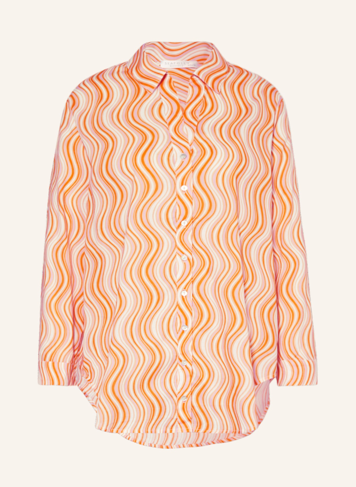 SEAFOLLY Shirt blouse MOD SQUAD, Color: ORANGE/ LIGHT PURPLE/ LIGHT ORANGE (Image 1)