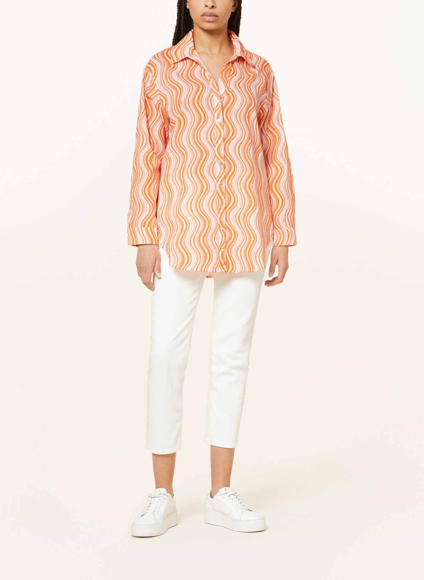 SEAFOLLY Shirt blouse MOD SQUAD, Color: ORANGE/ LIGHT PURPLE/ LIGHT ORANGE (Image 2)