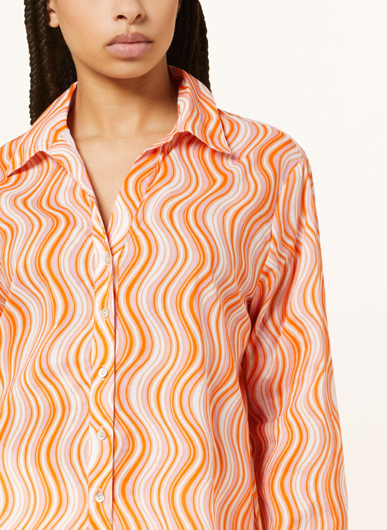 SEAFOLLY Shirt blouse MOD SQUAD, Color: ORANGE/ LIGHT PURPLE/ LIGHT ORANGE (Image 4)