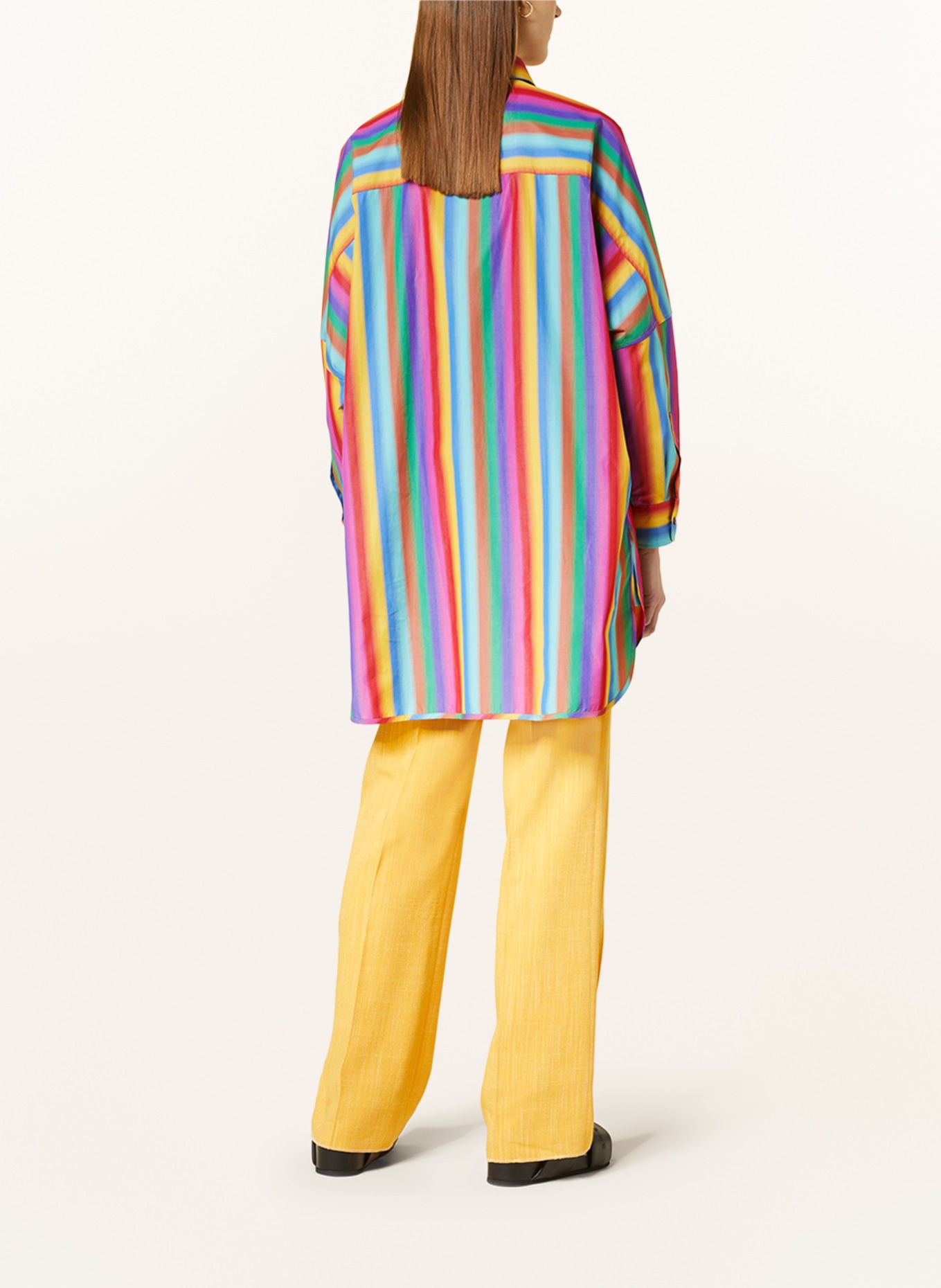 ETRO Oversized-Hemdbluse, Farbe: MINT/ PINK/ BLAU (Bild 3)