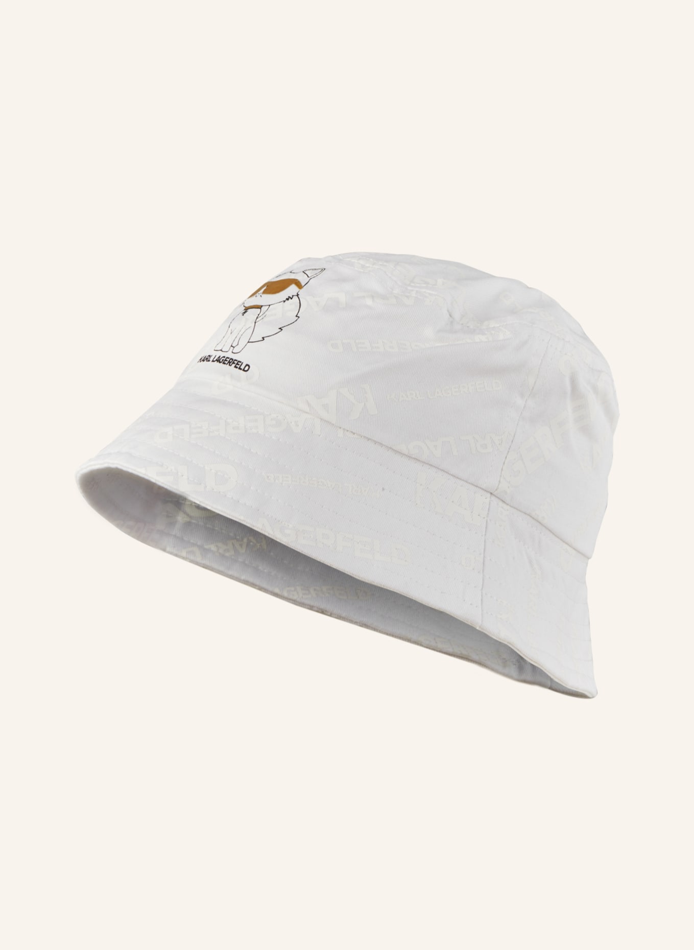 KARL LAGERFELD KIDS Bucket-Hat, Farbe: WEISS (Bild 1)