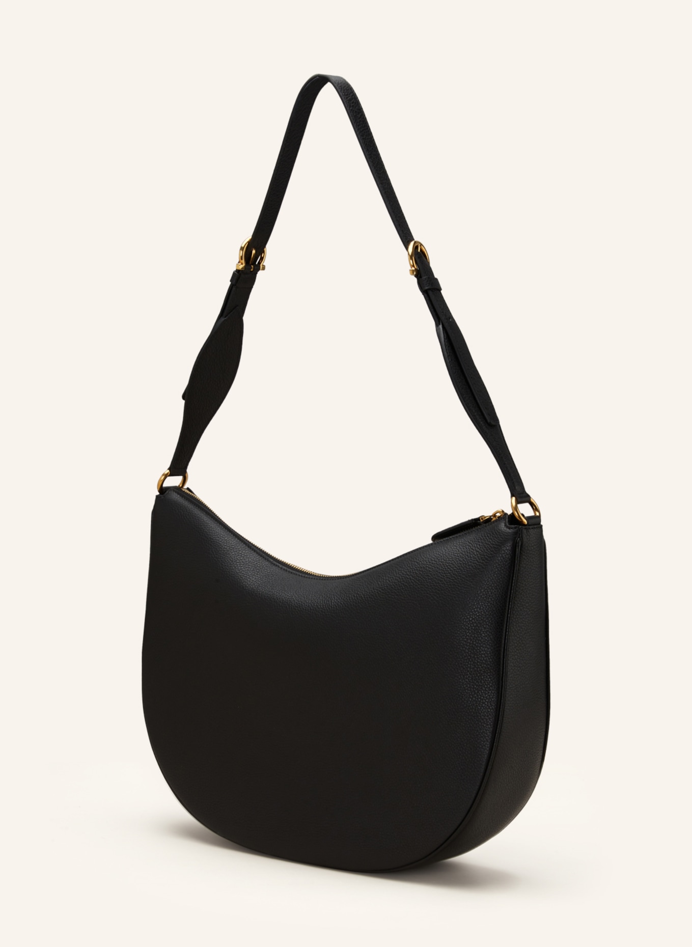 FERRAGAMO Handbag MAXI GANCIO, Color: BLACK/ GOLD (Image 2)