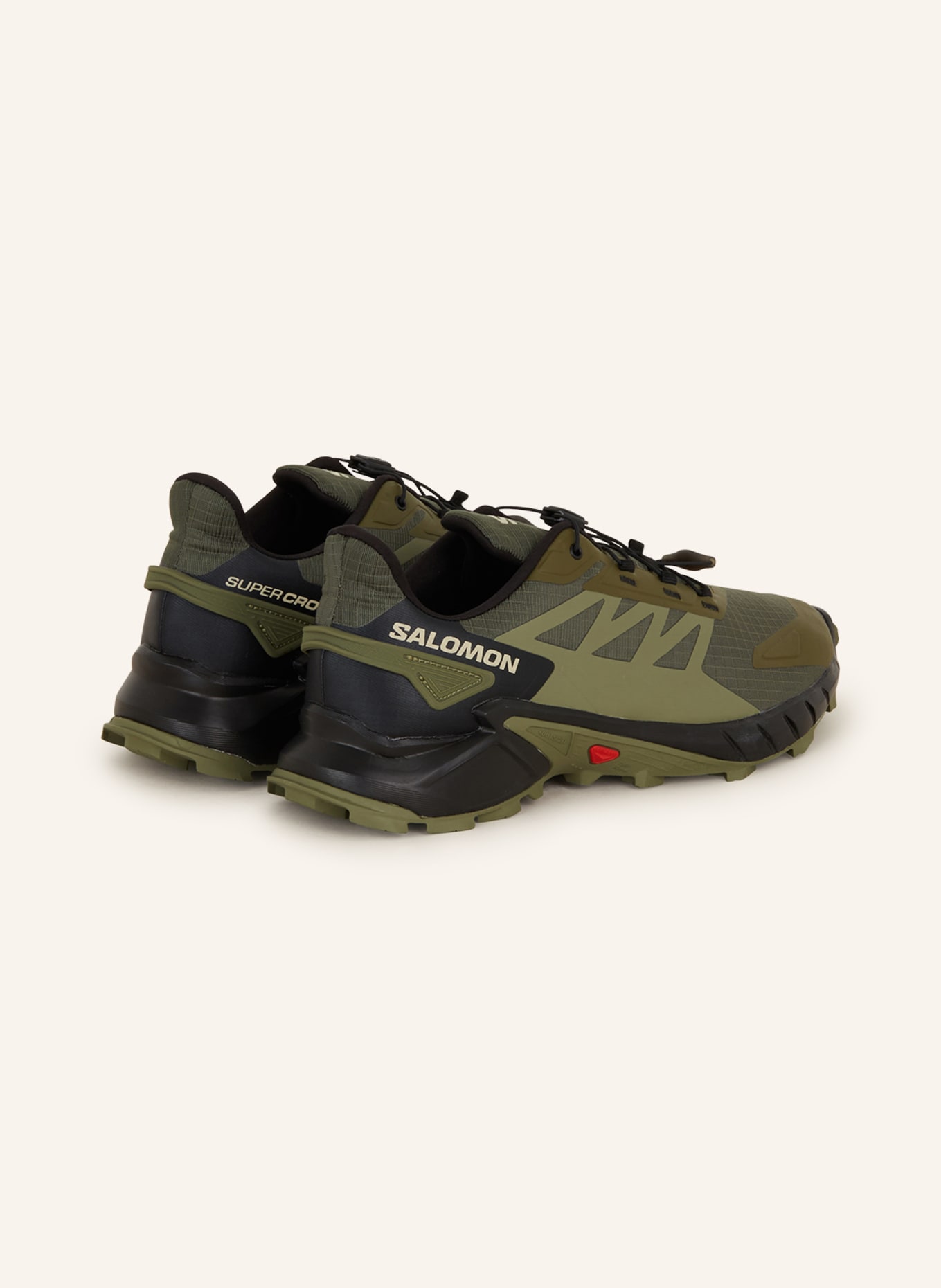 SALOMON Trail running shoes SUPERCROSS 4, Color: KHAKI/ OLIVE (Image 2)