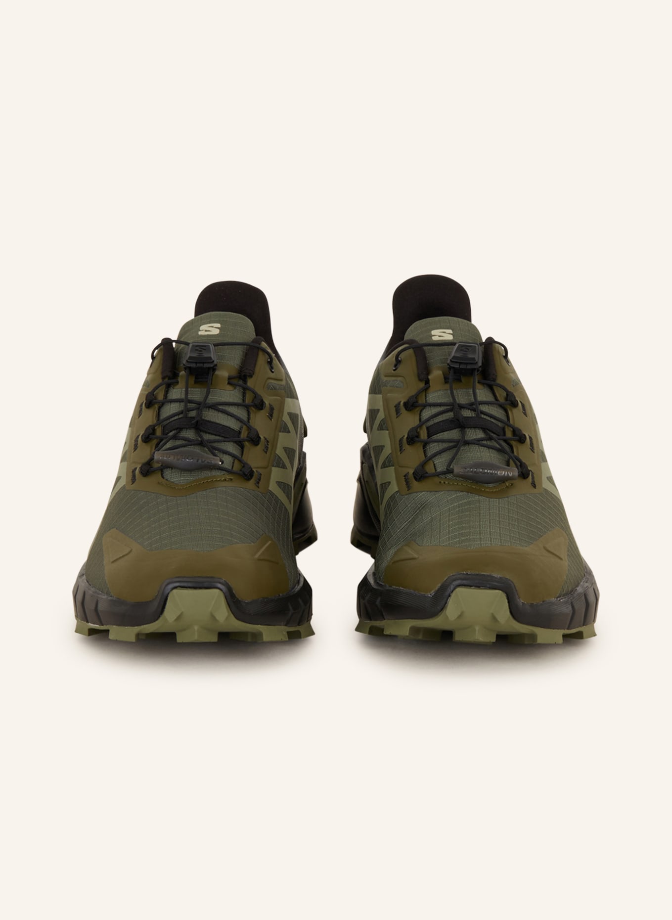 SALOMON Trail running shoes SUPERCROSS 4, Color: KHAKI/ OLIVE (Image 3)