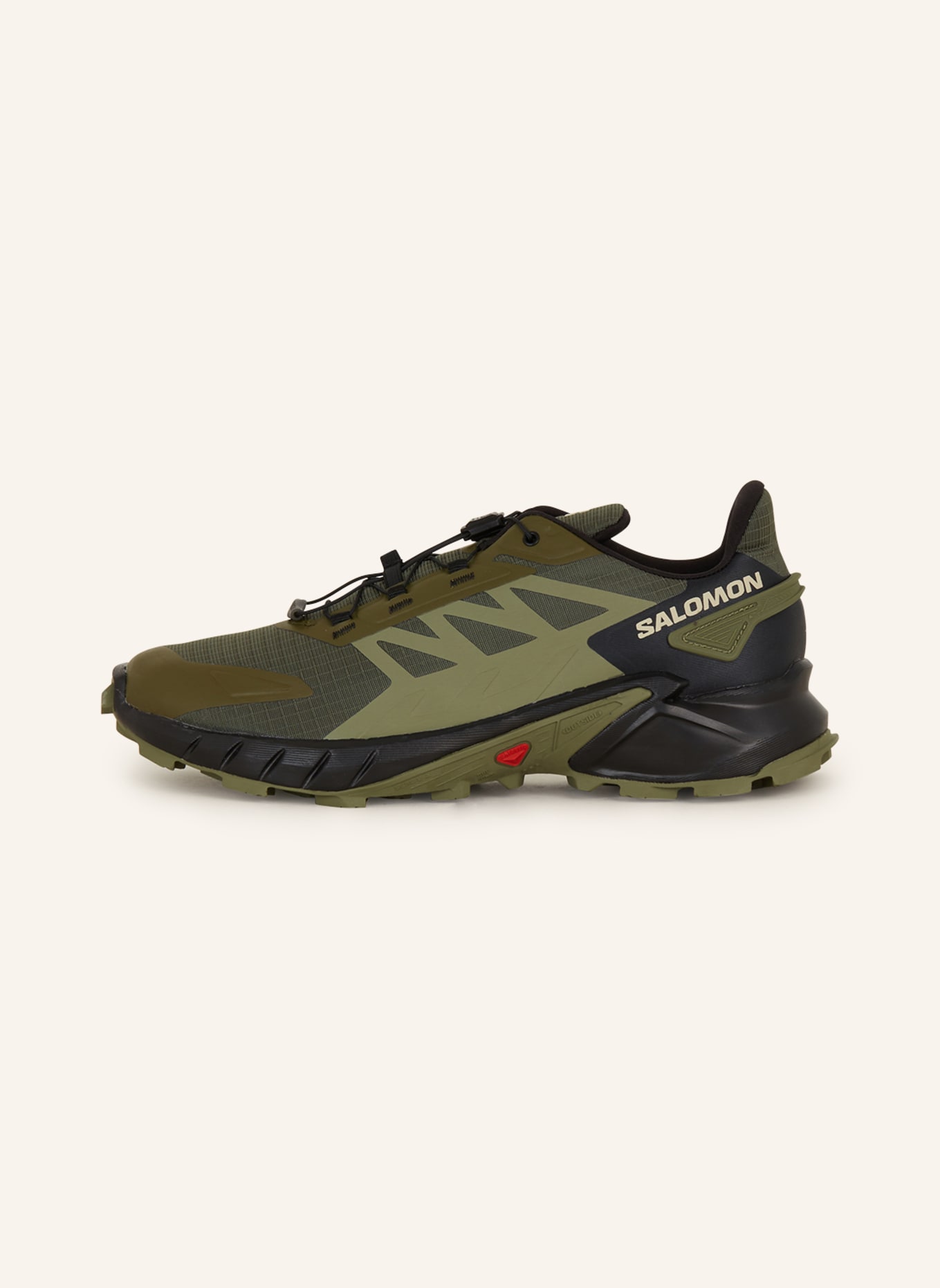 SALOMON Trail running shoes SUPERCROSS 4, Color: KHAKI/ OLIVE (Image 4)