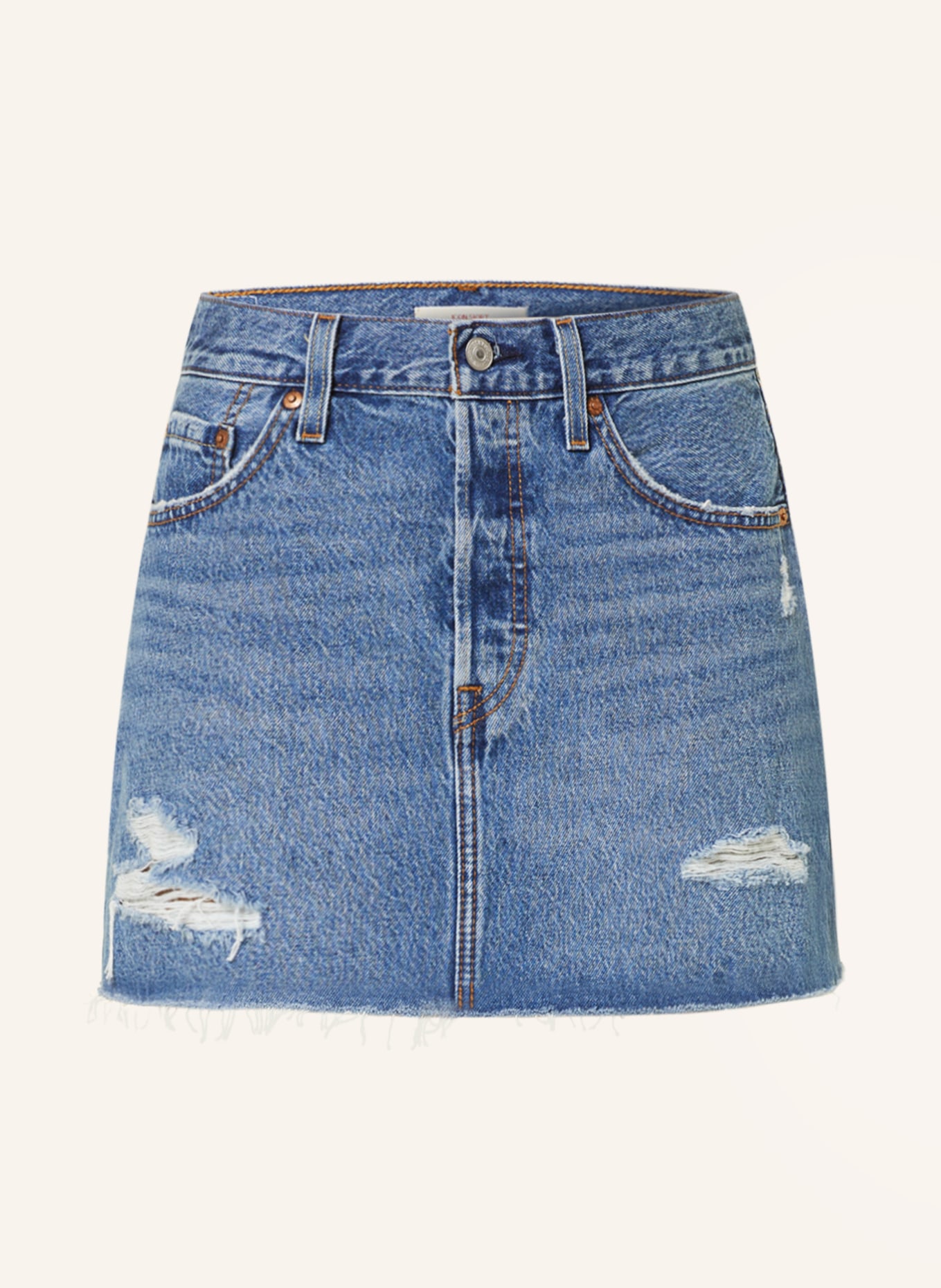 Levi's® Spódnica jeansowa, Kolor: 02 Med Indigo - Worn In (Obrazek 1)