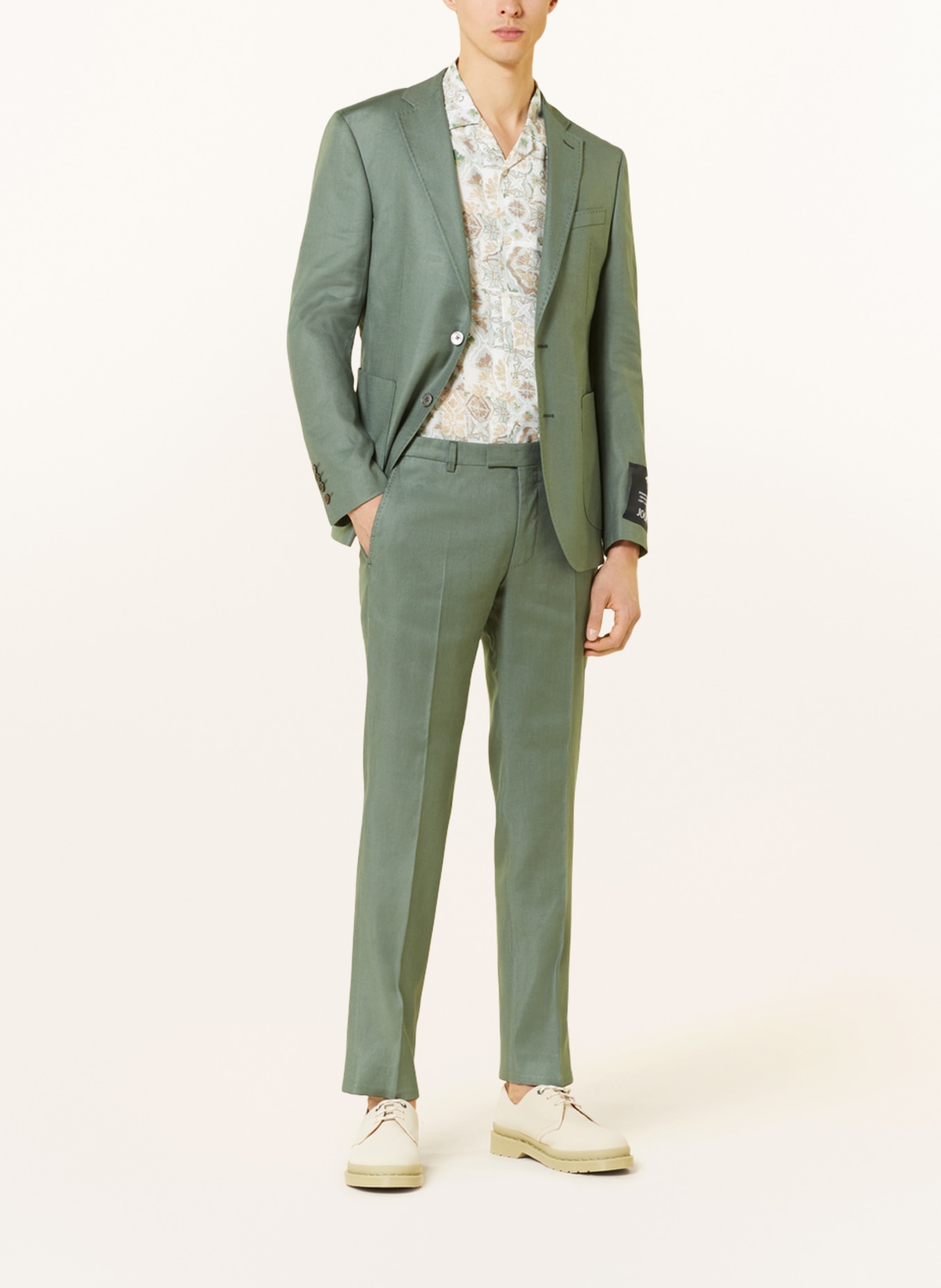 JOOP! Anzughose BLAYR Slim Fit mit Leinen, Farbe: GRÜN (Bild 2)