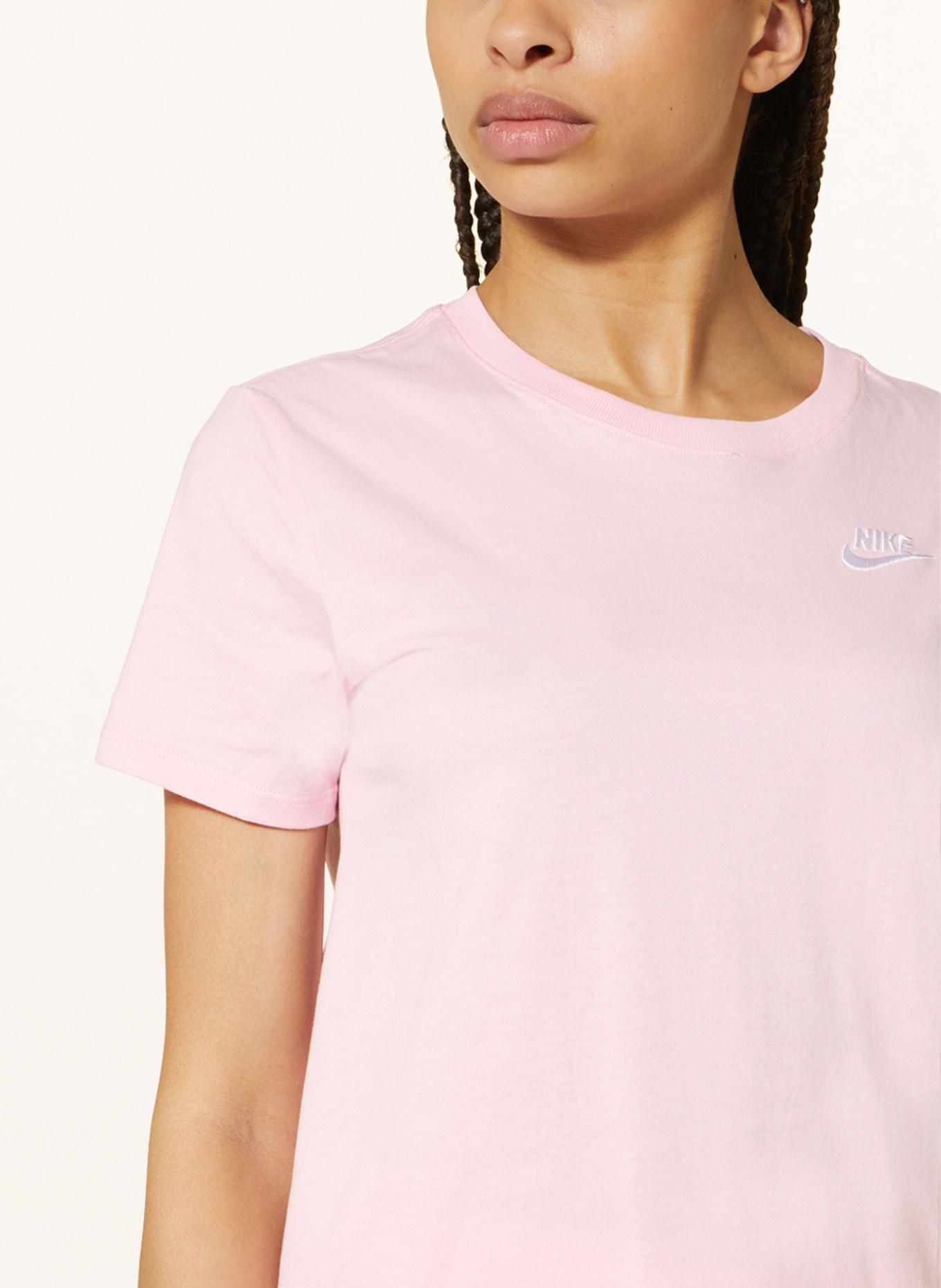 Nike T-shirt SPORTSWEAR CLUB ESSENTIALS, Kolor: RÓŻOWY (Obrazek 4)