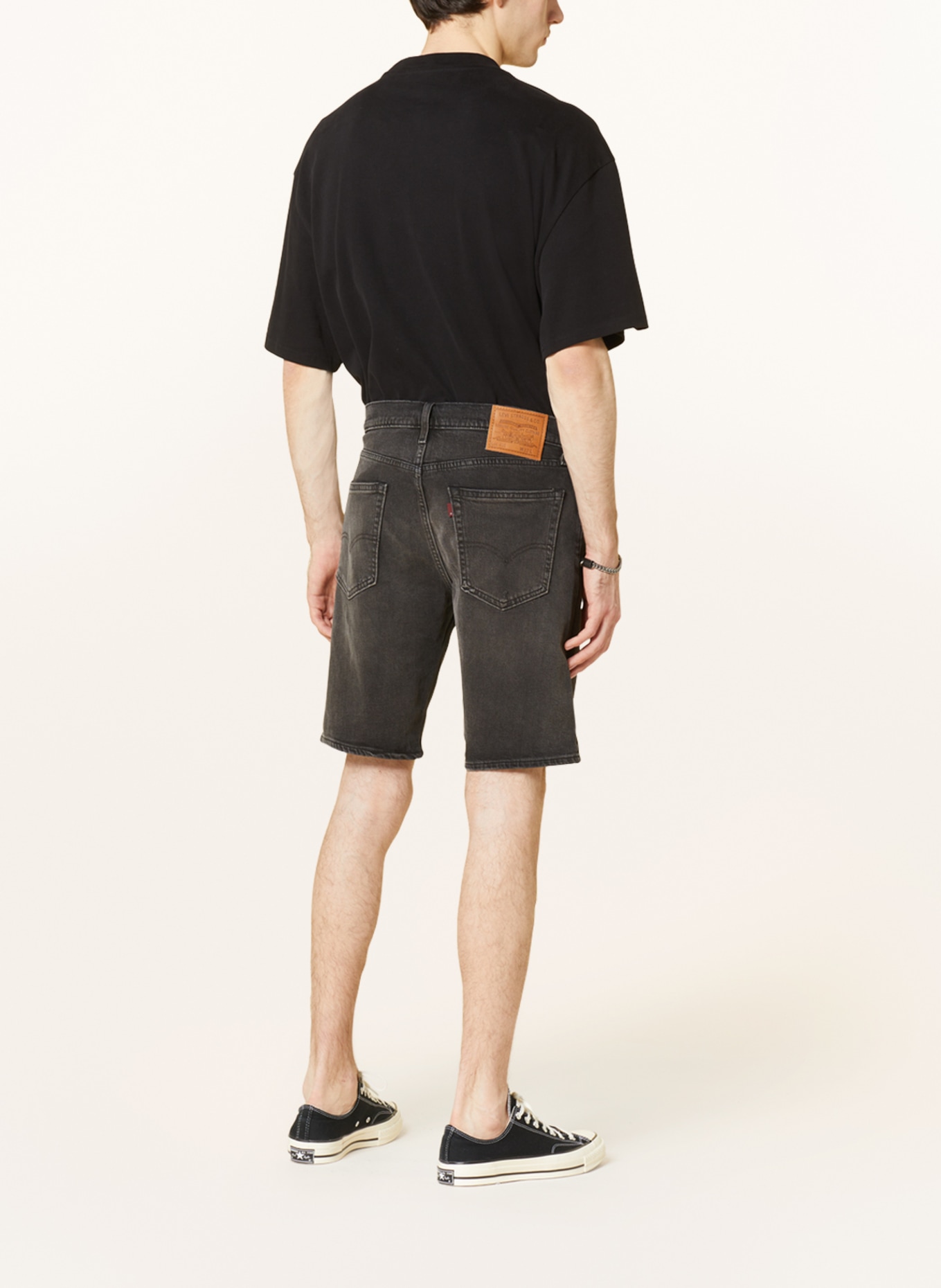 Levi's® Denim shorts 405 STANDARD, Color: 99 Blacks (Image 3)