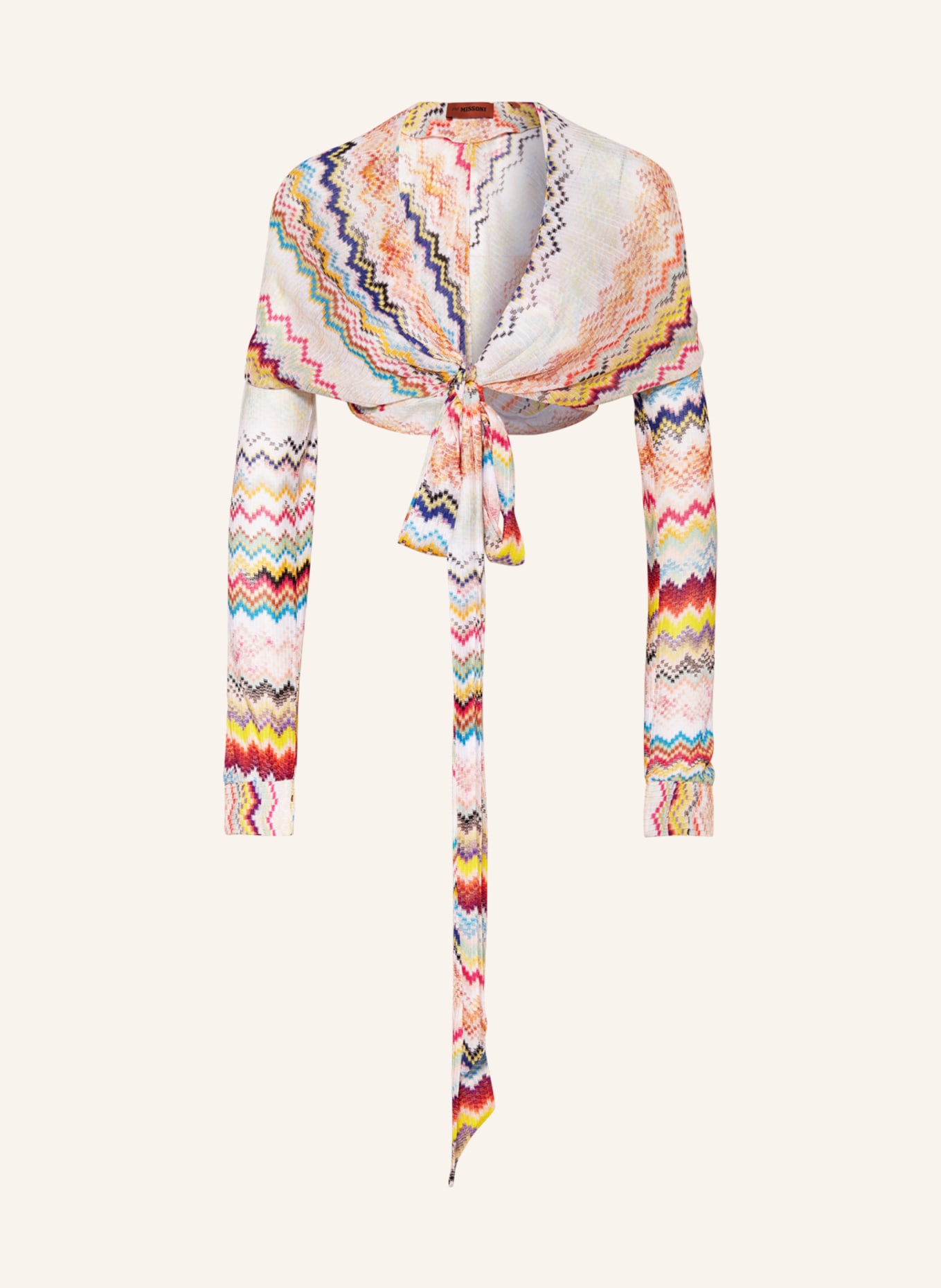 MISSONI Knit top, Color: WHITE/ YELLOW/ BLUE (Image 1)