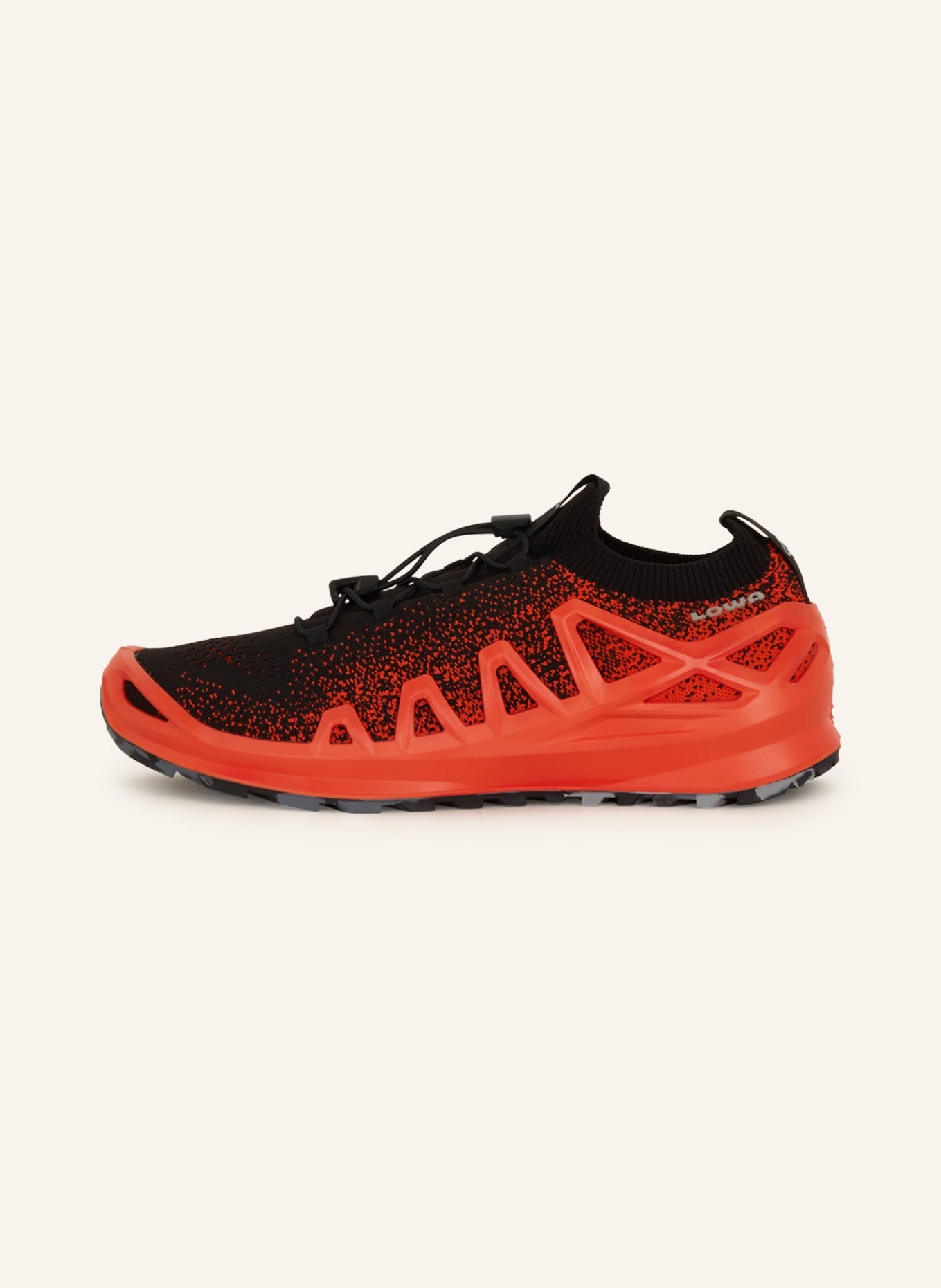 LOWA Multifunctional shoes LOWA FUSION® LO, Color: BLACK/ RED (Image 4)