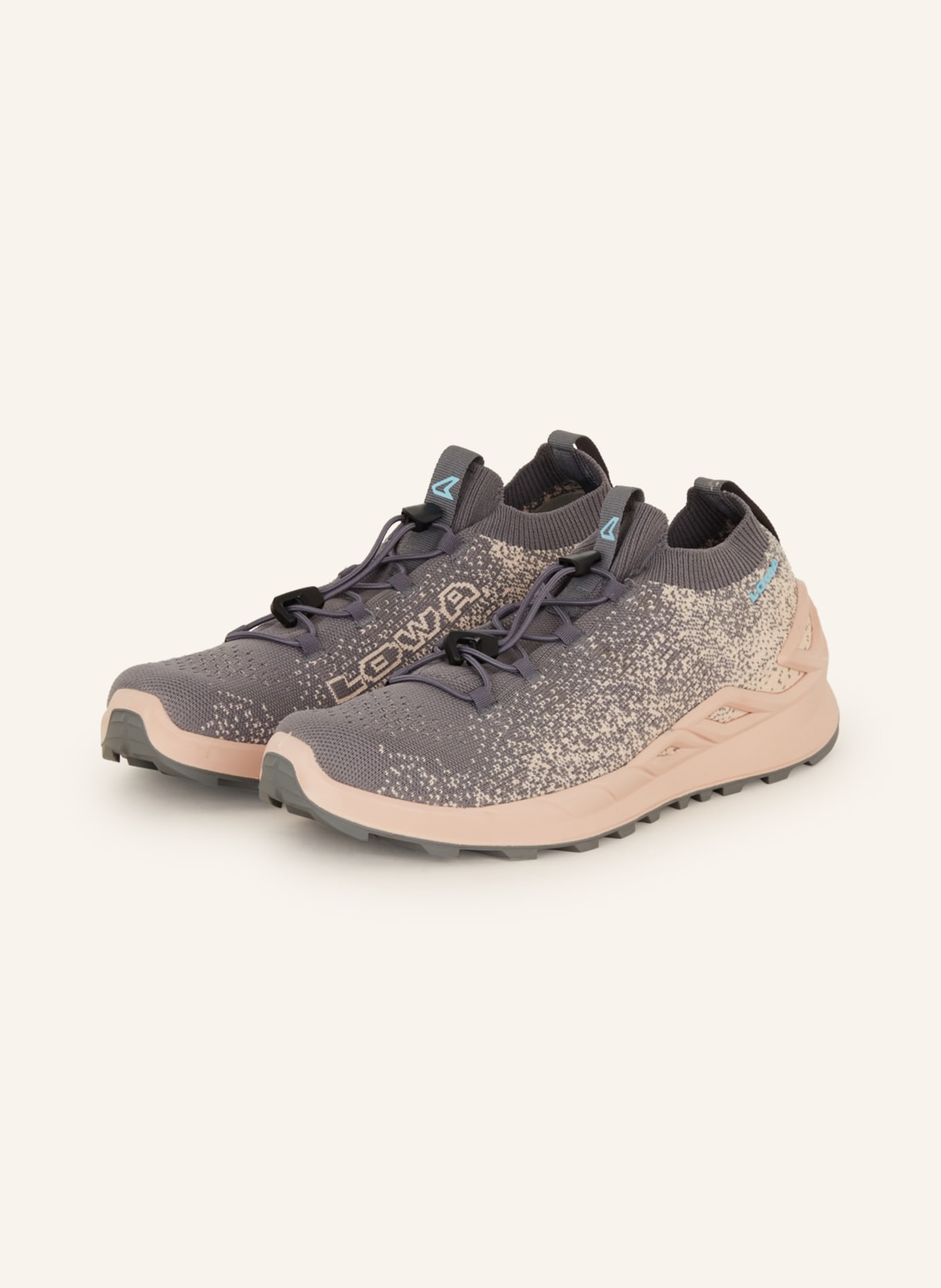 LOWA Multifunctional shoes LOWA FUSION® LO, Color: ROSE/ GRAY (Image 1)