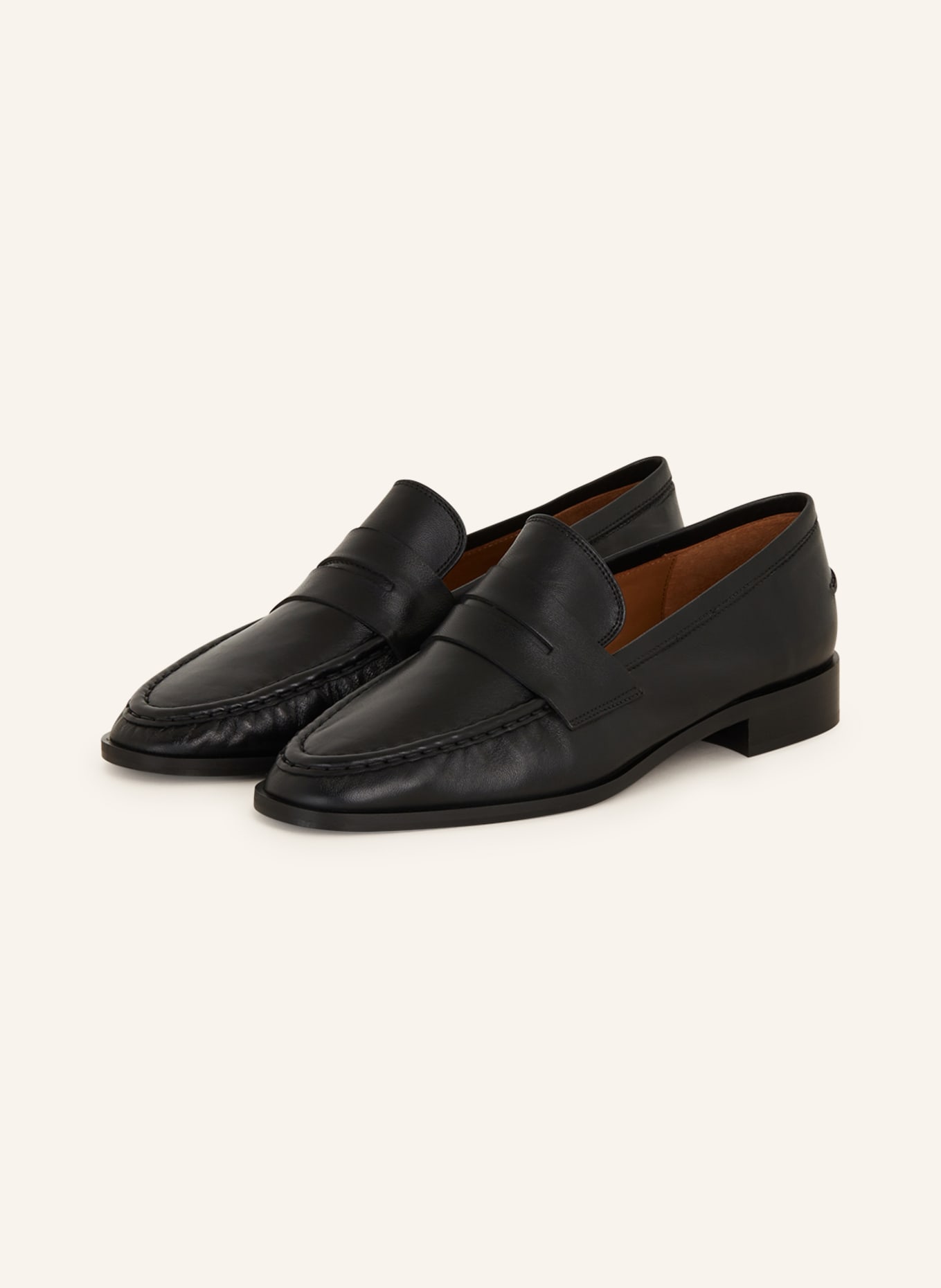 ATP ATELIER Penny loafers AIROLA, Color: BLACK (Image 1)