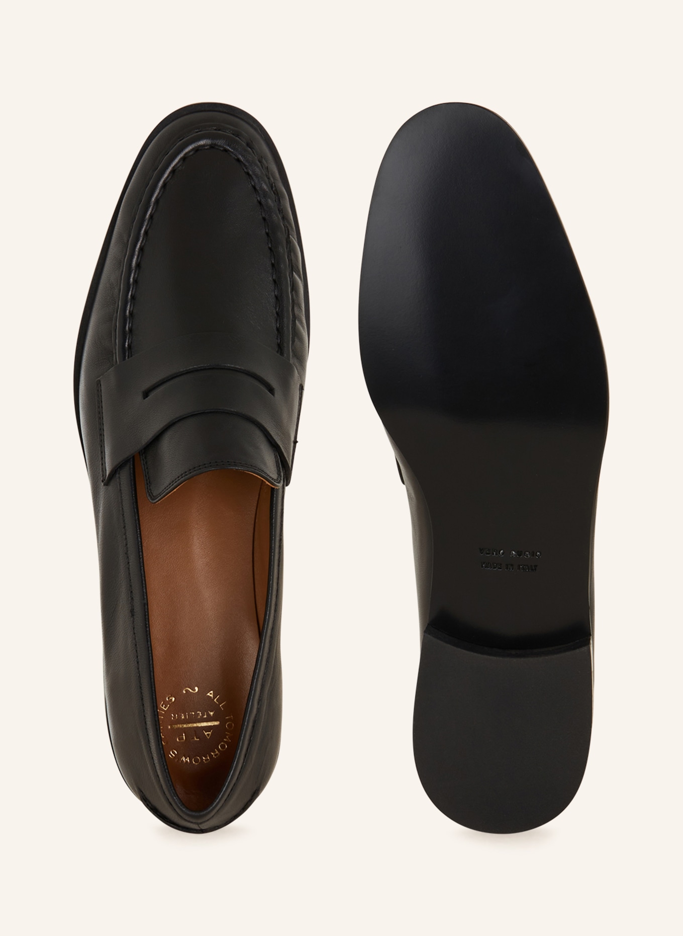 ATP ATELIER Penny loafers AIROLA, Color: BLACK (Image 5)