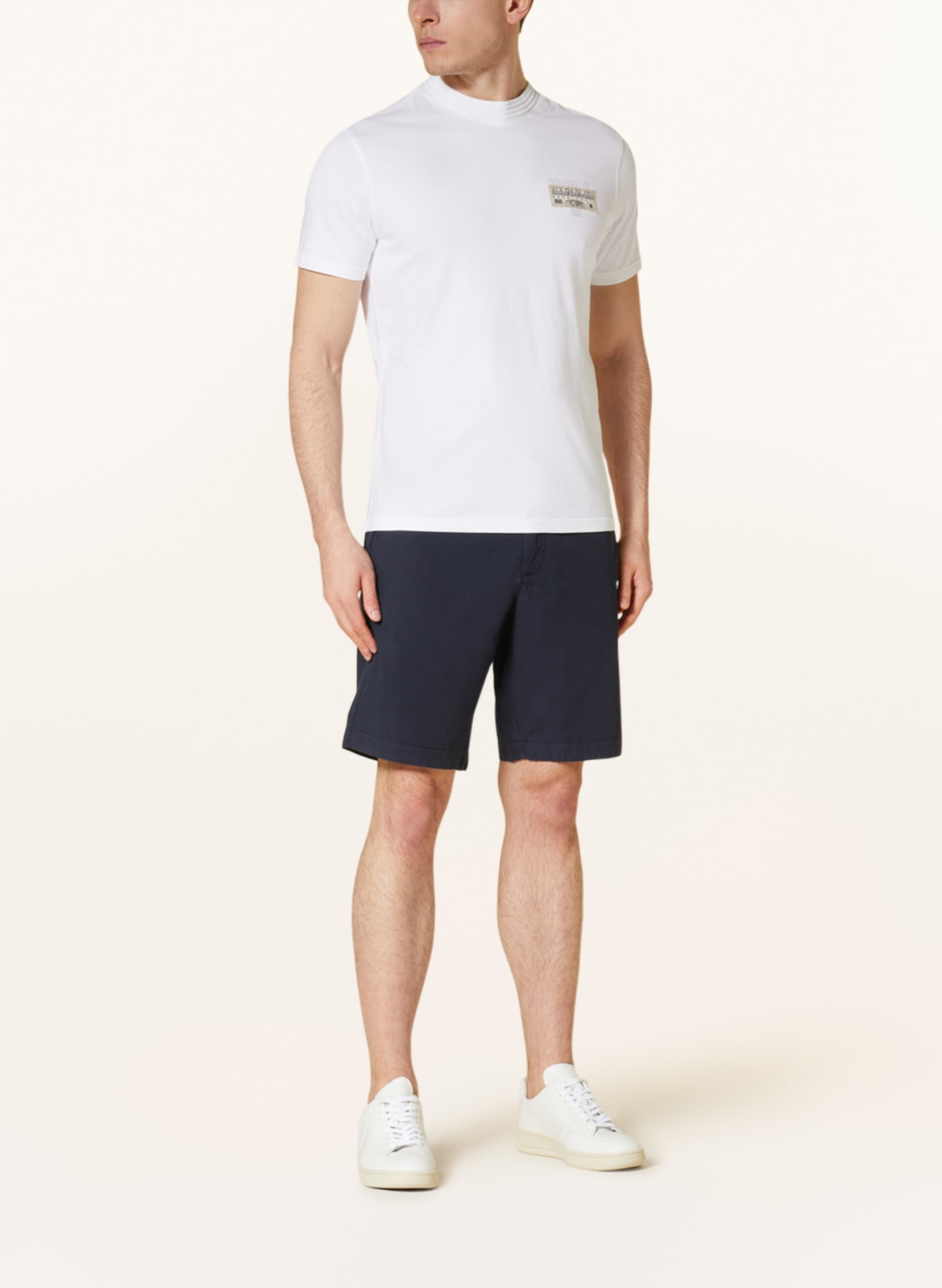 NAPAPIJRI T-shirt S-AMUNDSEN, Color: WHITE (Image 2)