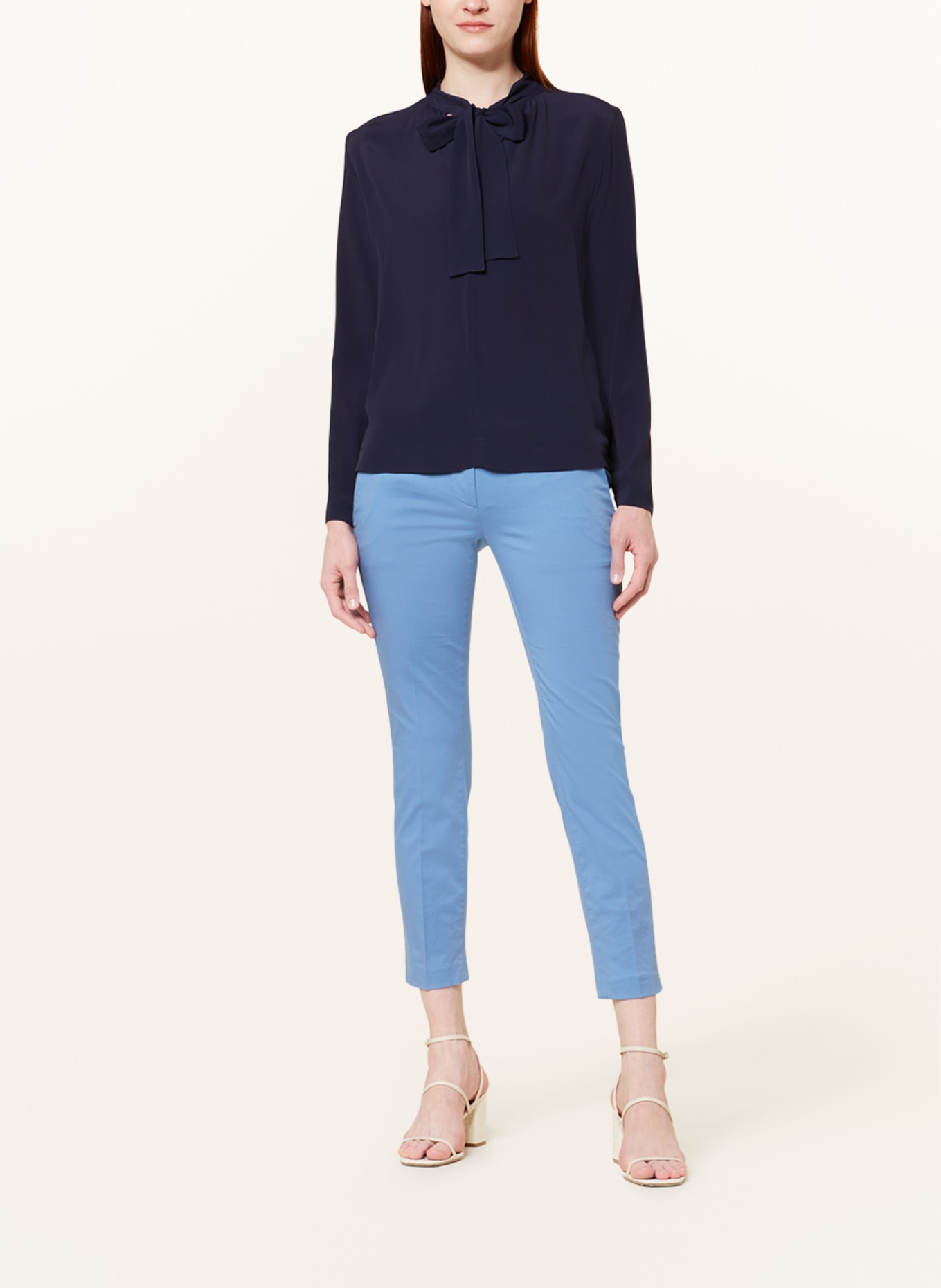 Dondup 7/8 trousers PERFECT-SLIM, Color: LIGHT BLUE (Image 2)