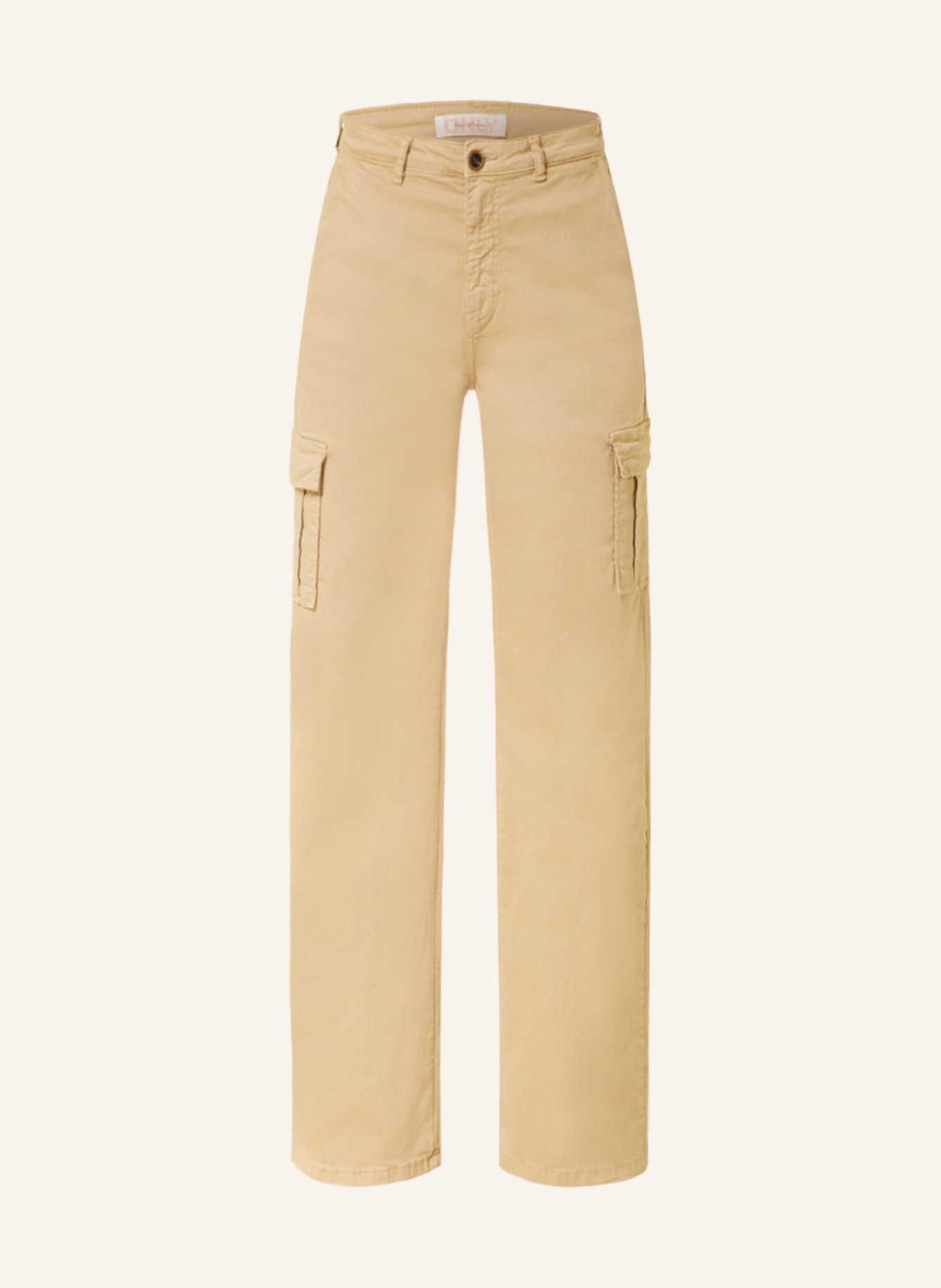 ONLY Cargo pants, Color: DARK YELLOW (Image 1)