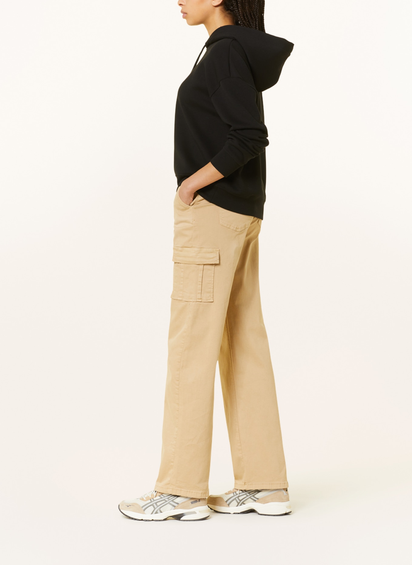 ONLY Cargo pants, Color: DARK YELLOW (Image 4)